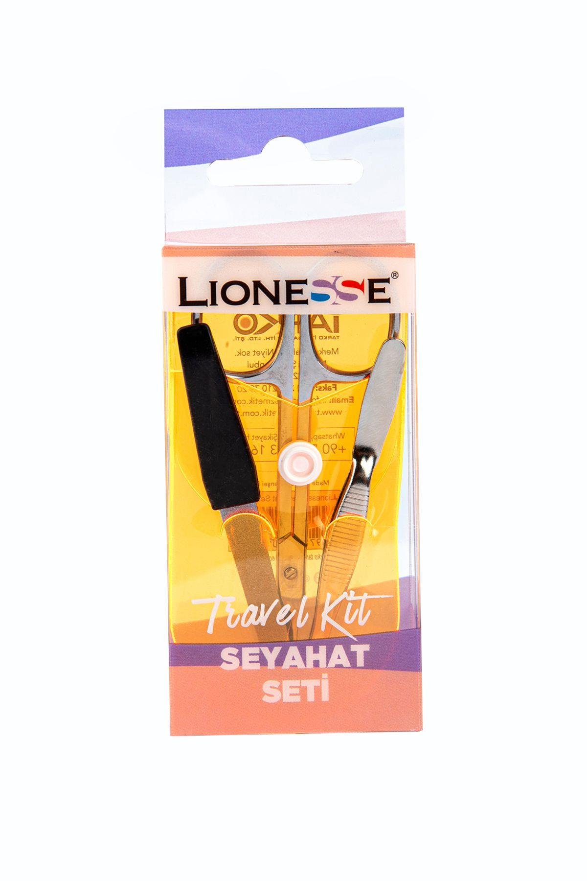 Tarko Lionesse 155 Çantalı Neon Manikür Seti