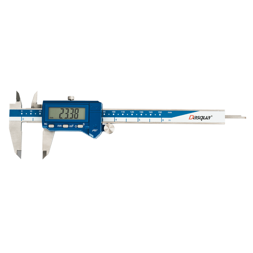 Dasqua 0-300Mm “ Yeni Mavi Seri “ Dijital Kumpas Ip67