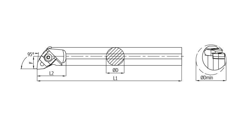 S50W Mwlnr / L 08 İç Çap Delik Kateri