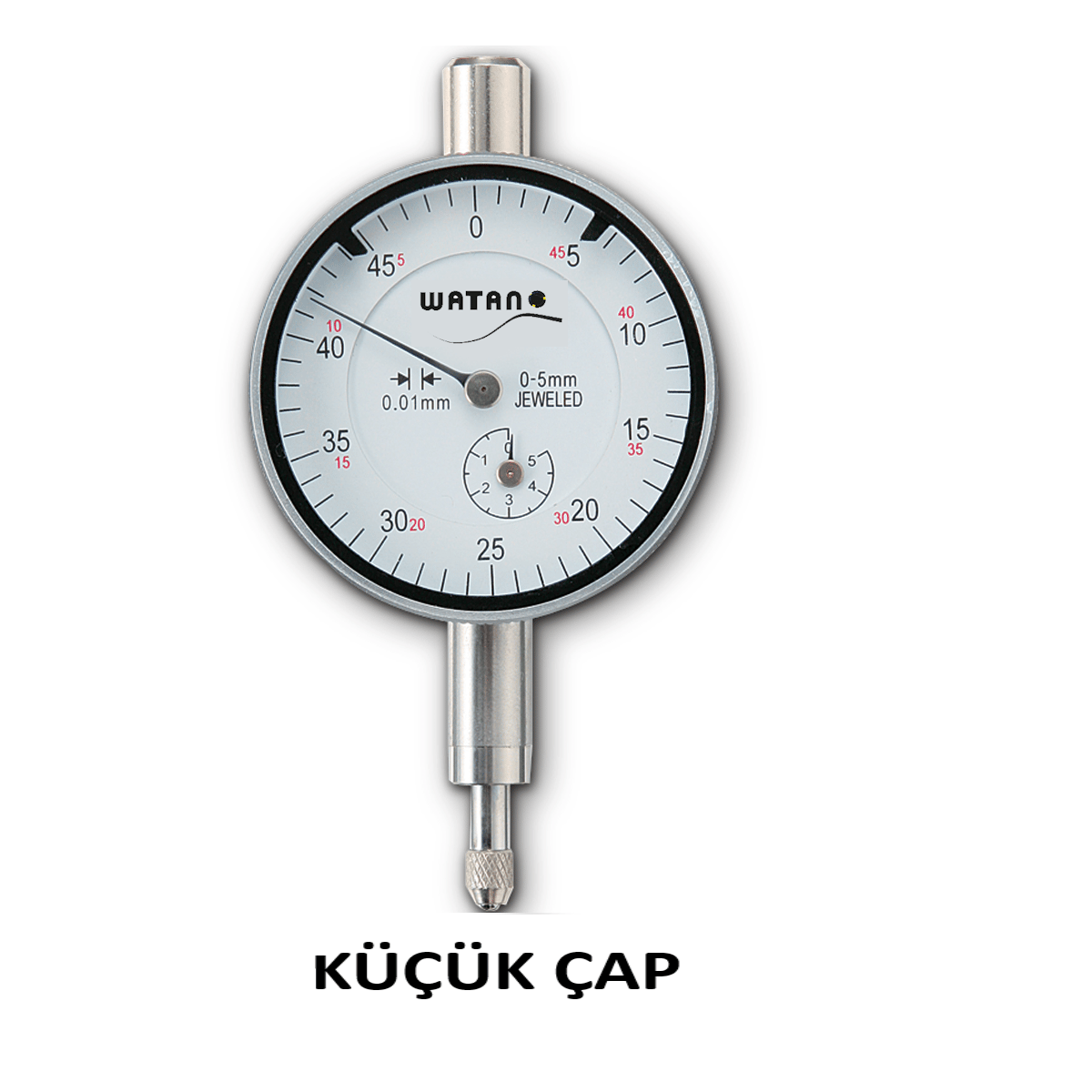 Watano Küçük Çap Komparatör Saati 0-05X41Mm