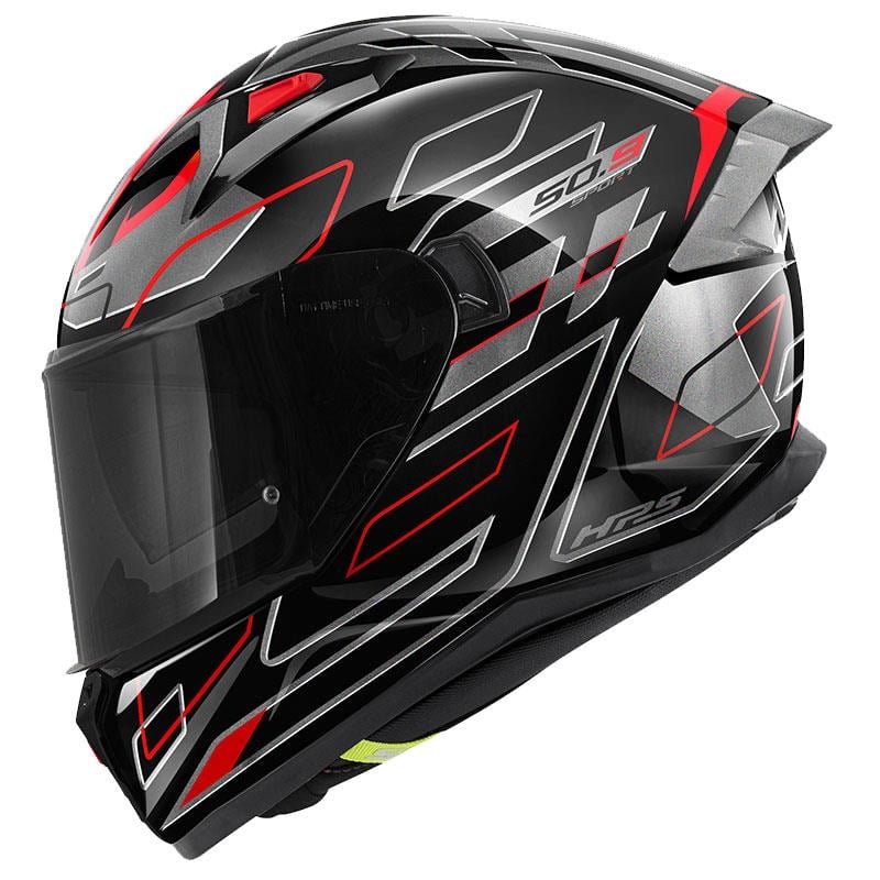 Givi 50.9 Assault Siyah-Titanium-Kırmızı Kask