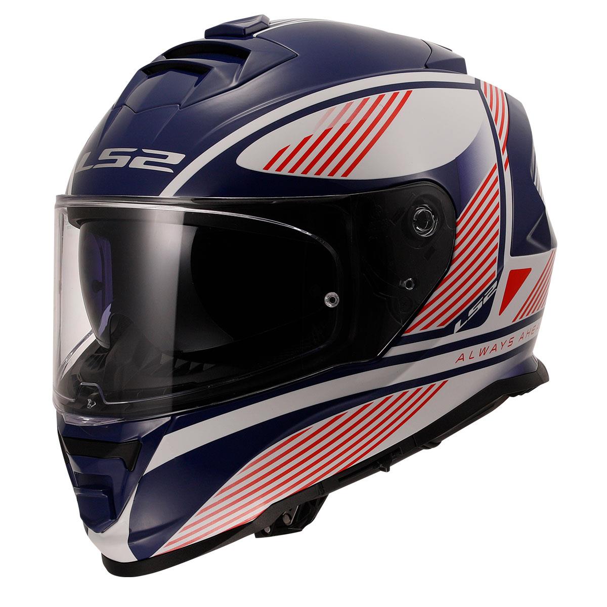 Ls2 Storm 2 Dodger Beyaz-Navy Mavi Kask