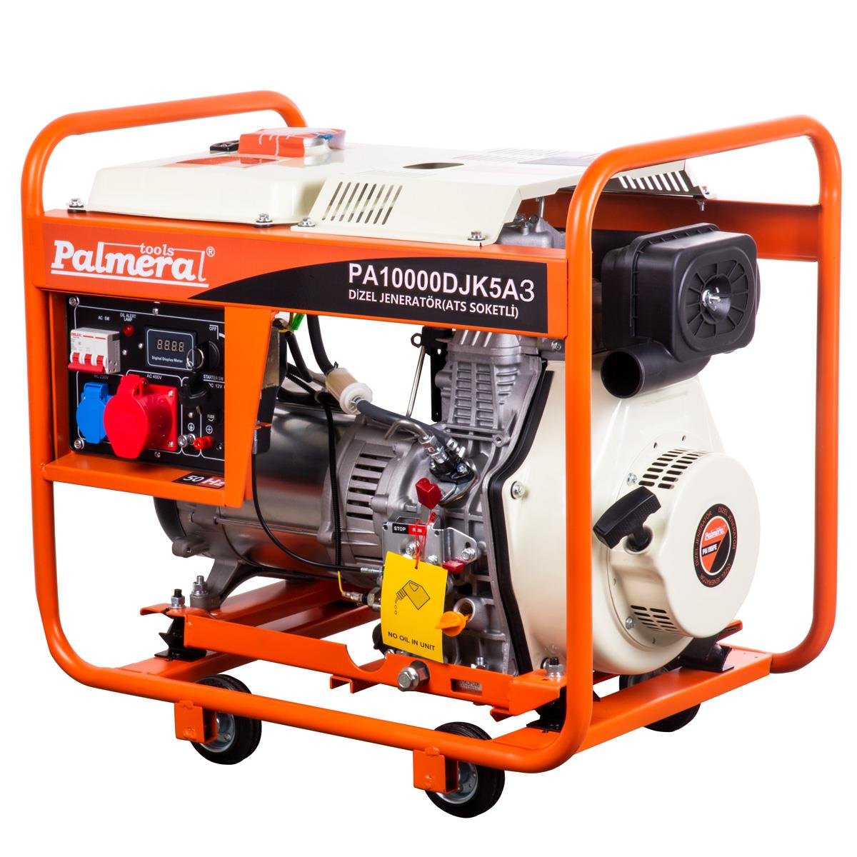 PA10000DJK5A3 EUR5 JENERATÖR 9,3kVA DİZEL MARŞ.ATS