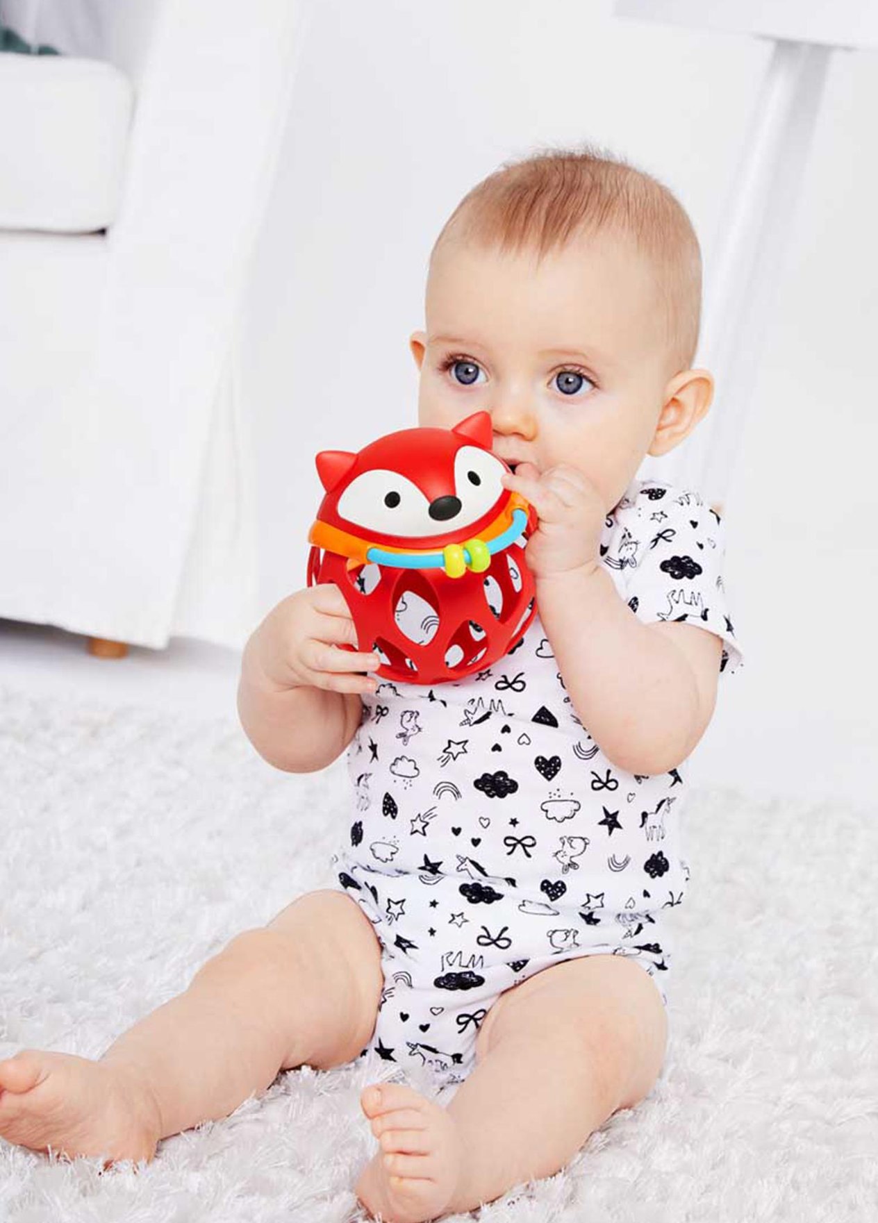 Skip Hop Explore & More Bebek Aktivite Topu Tilki 3 Ay+