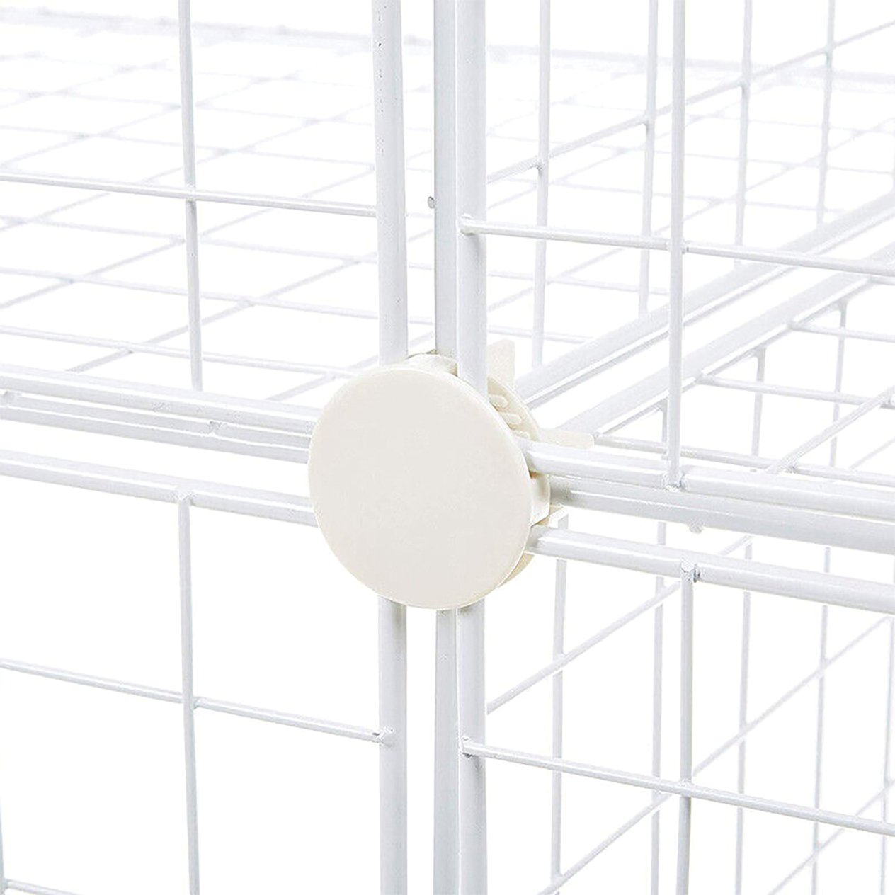 25'li Tel Küp Çok Amaçlı Organizer Raf Beyaz 33cm