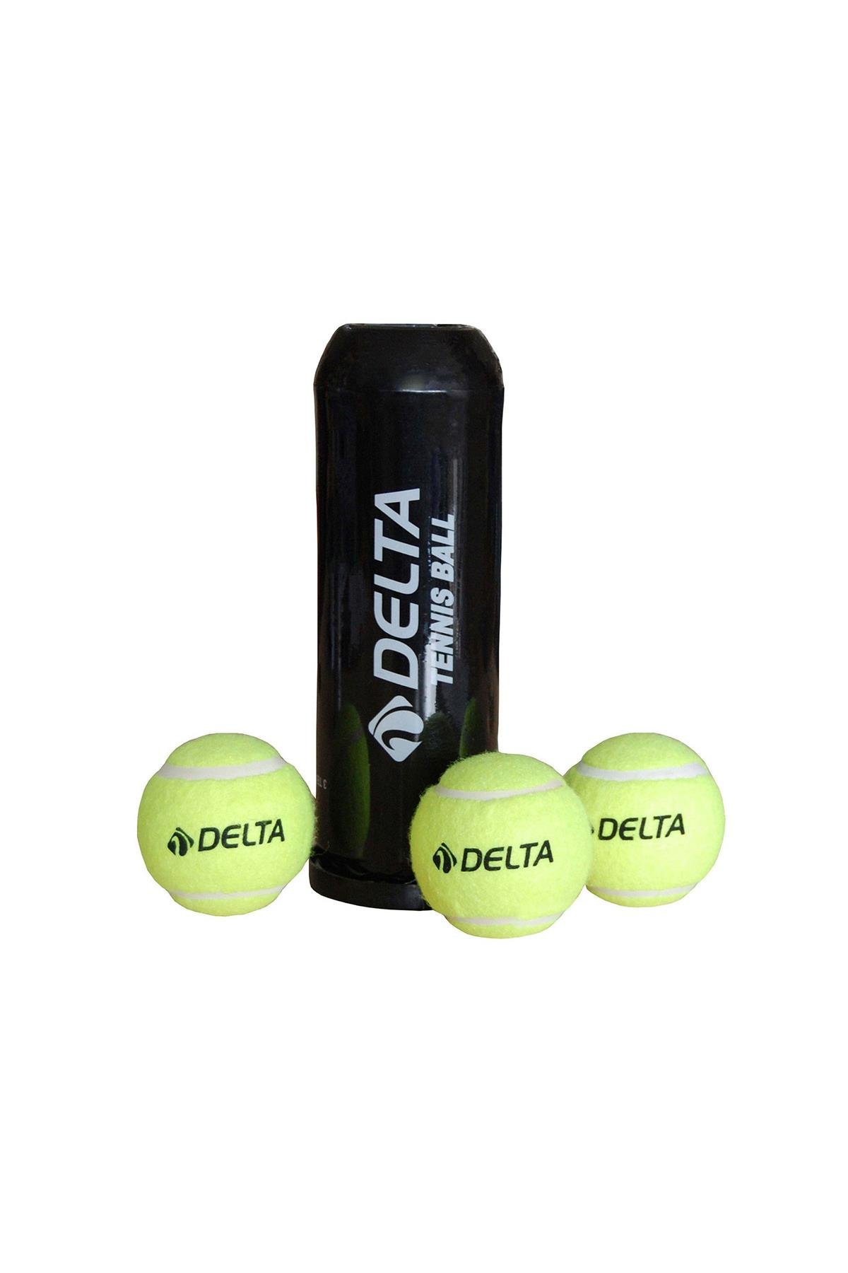 DELTA 3'LÜ TENİS TOPU Takım ve Bireysel Sporlar Unisex