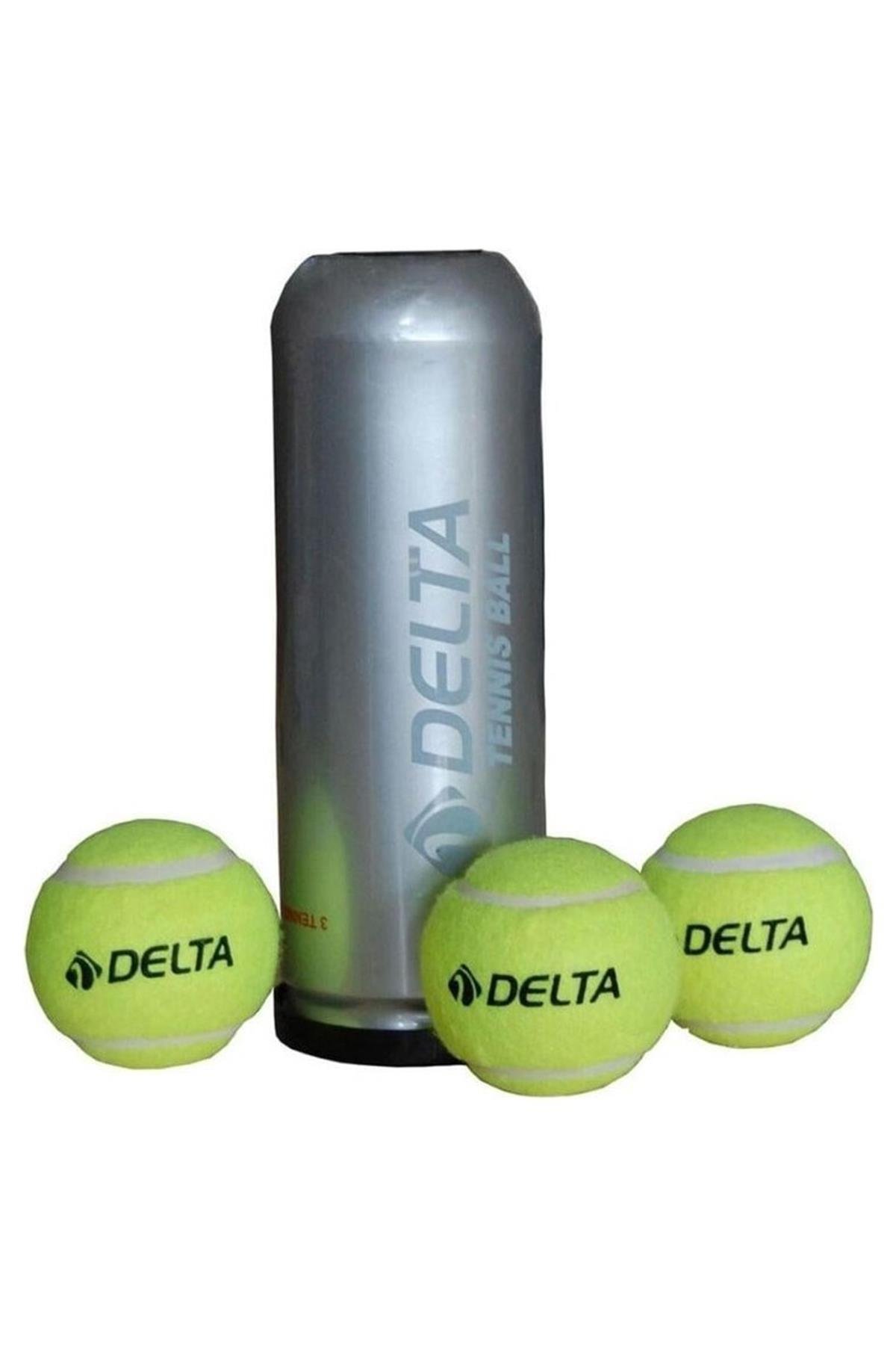 DELTA 3'LÜ TENİS TOPU Takım ve Bireysel Sporlar Unisex