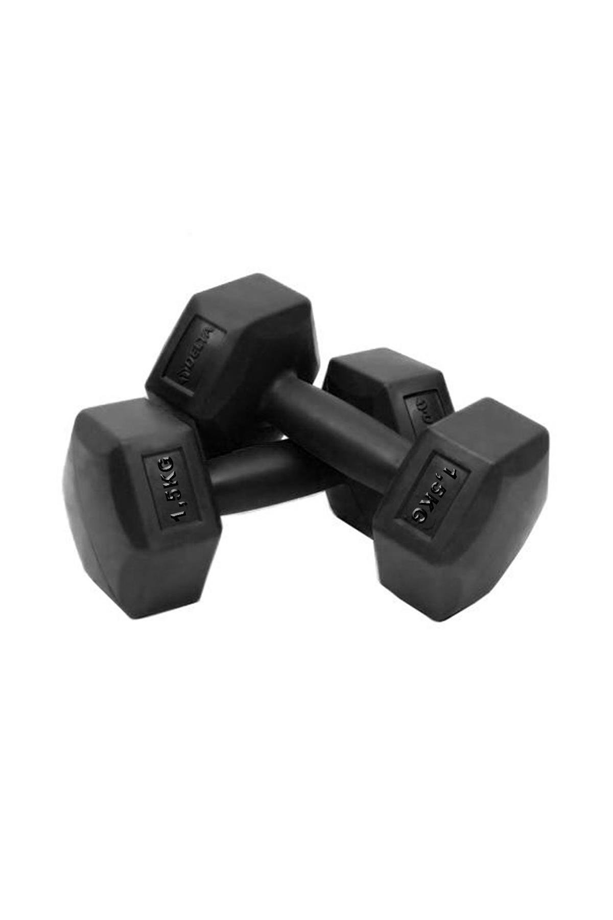 DELTA VNL DAMBIL SET 1,5 KG X 2 ADET SİYAH Dambıllar Unisex