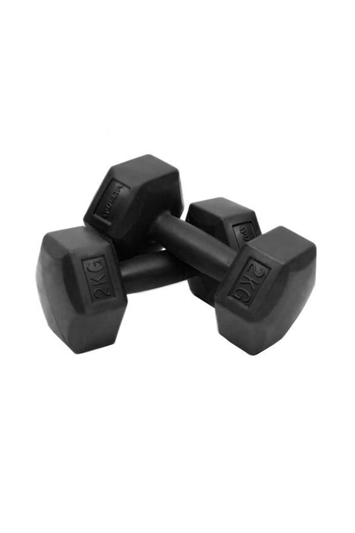 DELTA VNL DAMBIL SET 2 KG X 2 ADET SİYAH Dambıllar Unisex