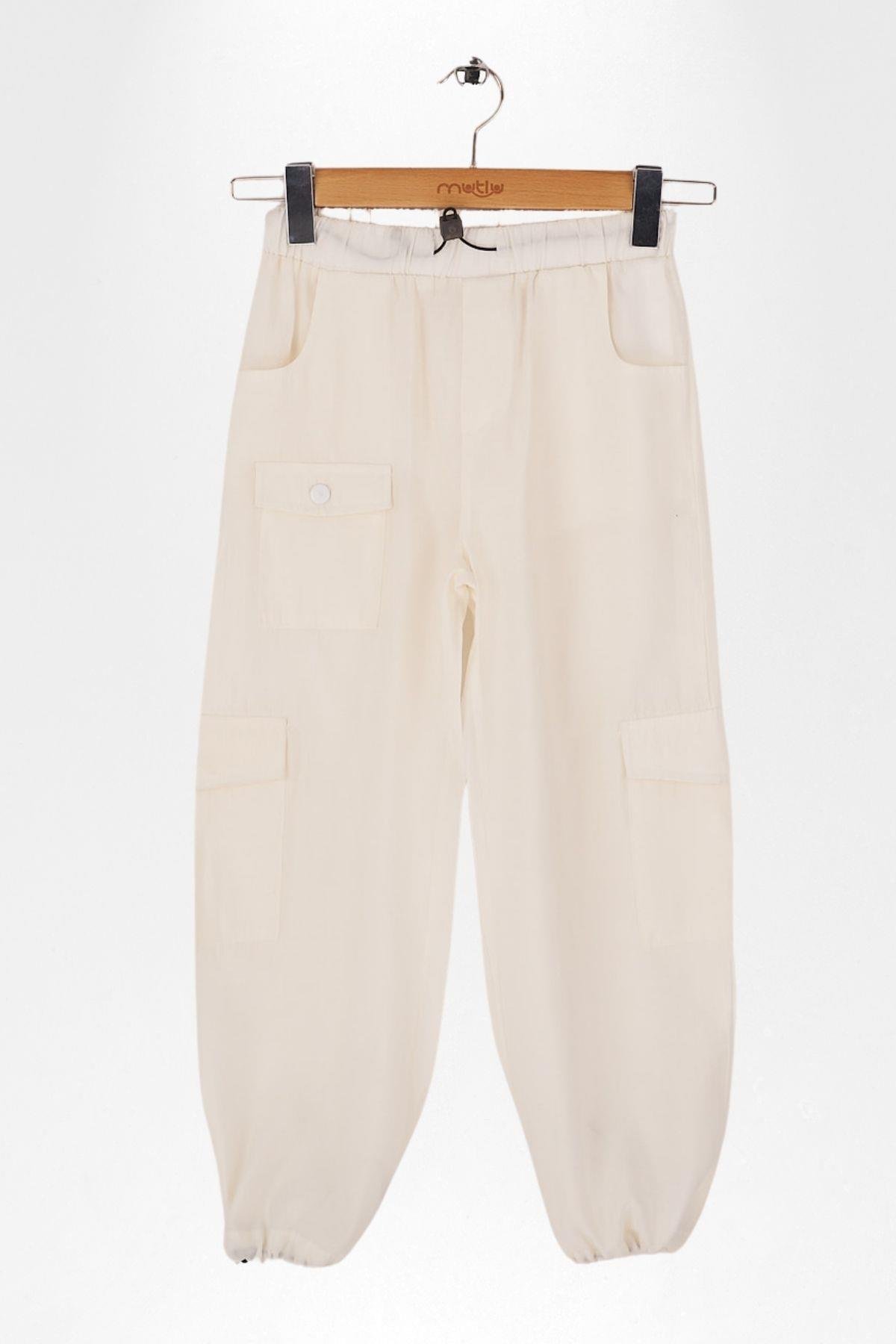 BELİ LASTİKLİ KARGO JOGGER PANTOLON