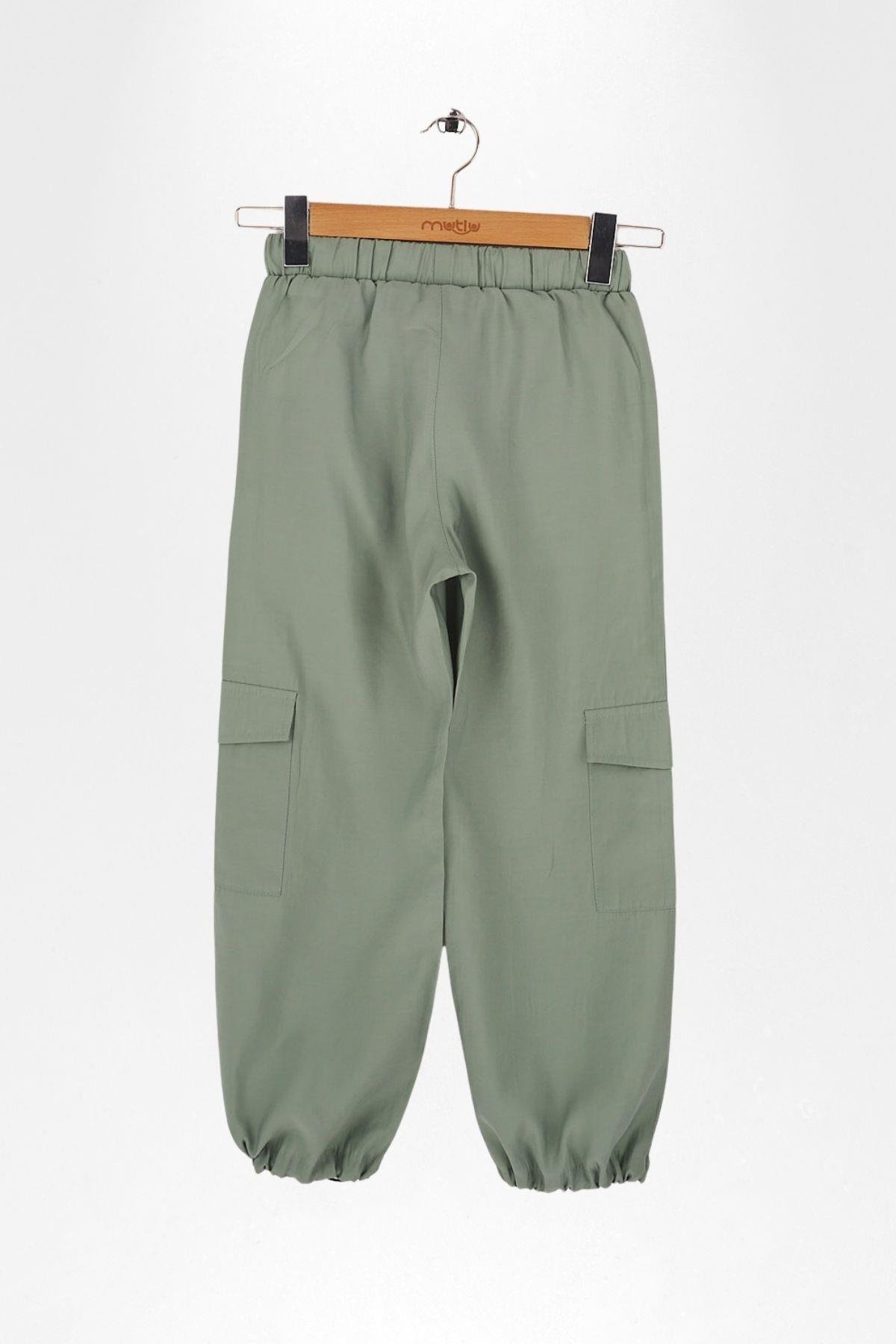 BELİ LASTİKLİ KARGO JOGGER PANTOLON