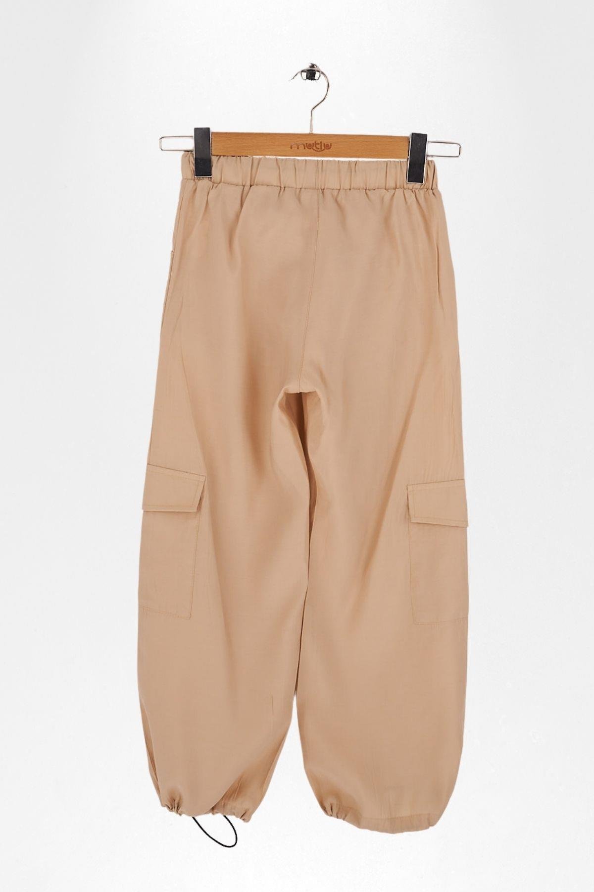 BELİ LASTİKLİ KARGO JOGGER PANTOLON