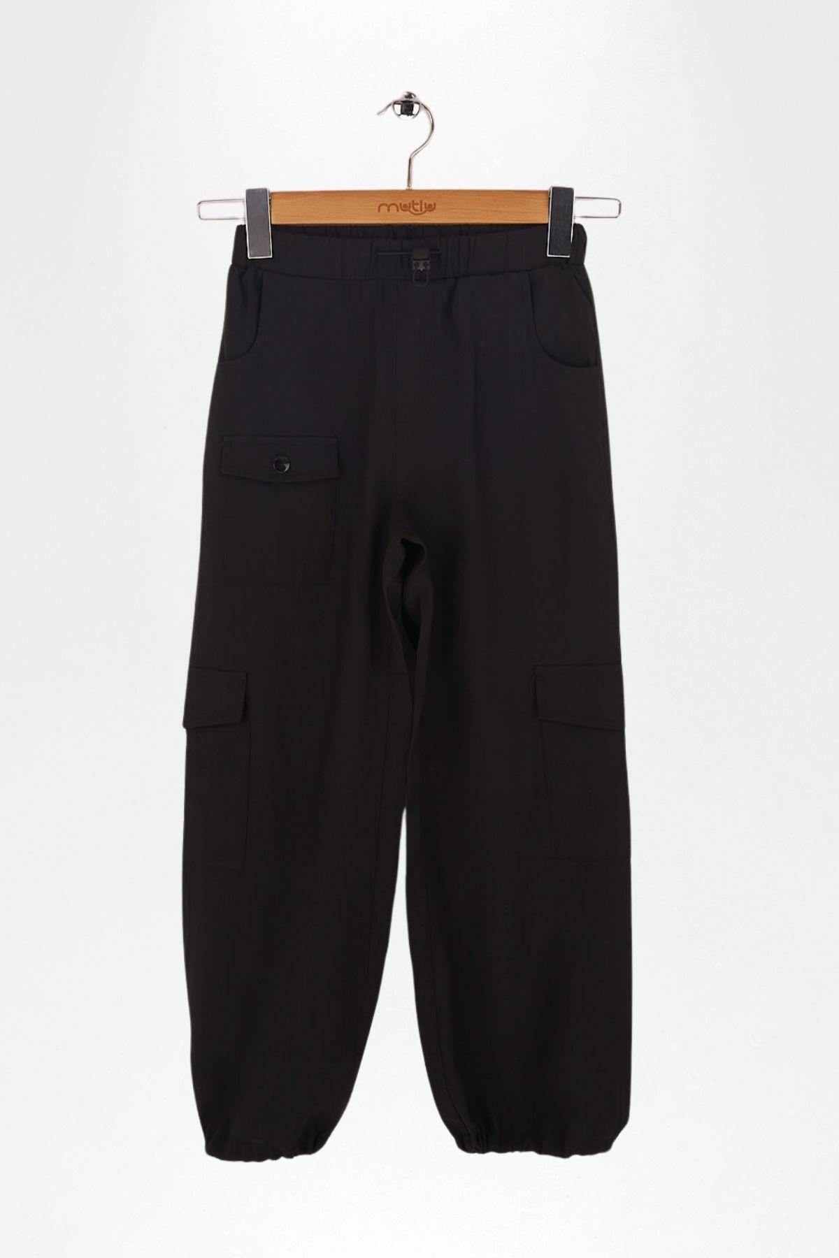 BELİ LASTİKLİ KARGO JOGGER PANTOLON