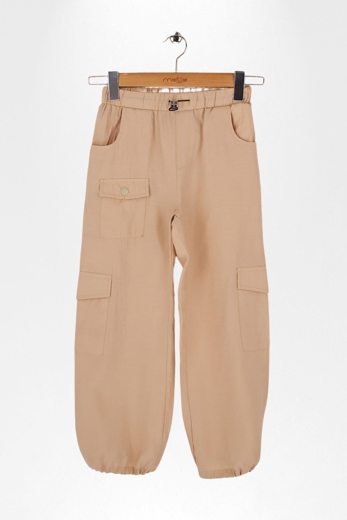 BELİ LASTİKLİ KARGO JOGGER PANTOLON