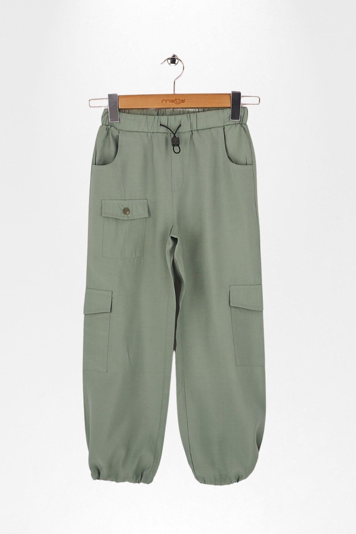 BELİ LASTİKLİ KARGO JOGGER PANTOLON