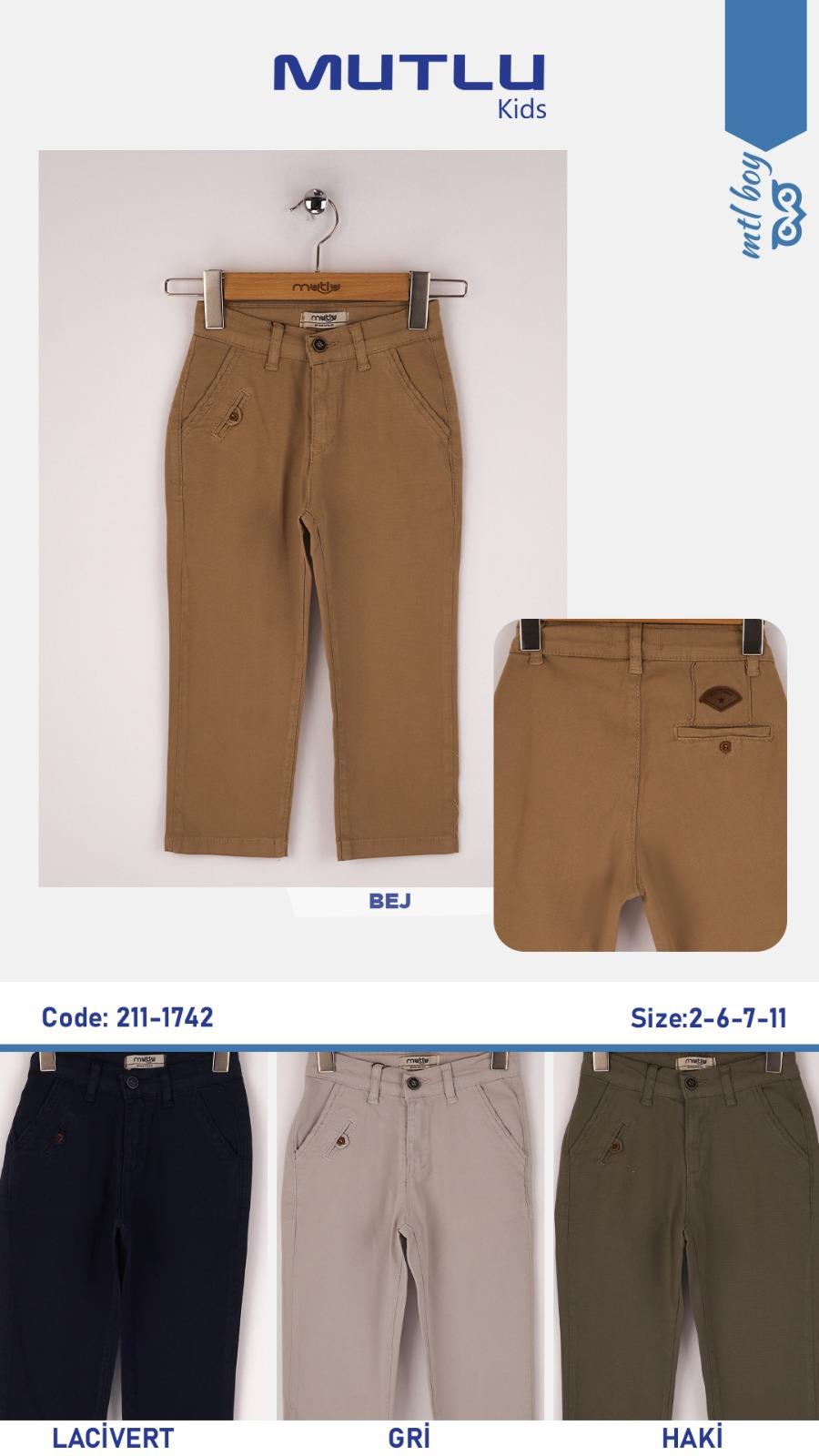 CEP ÜSTÜ SÜS FLETOLU ERKEK PANTOLON
