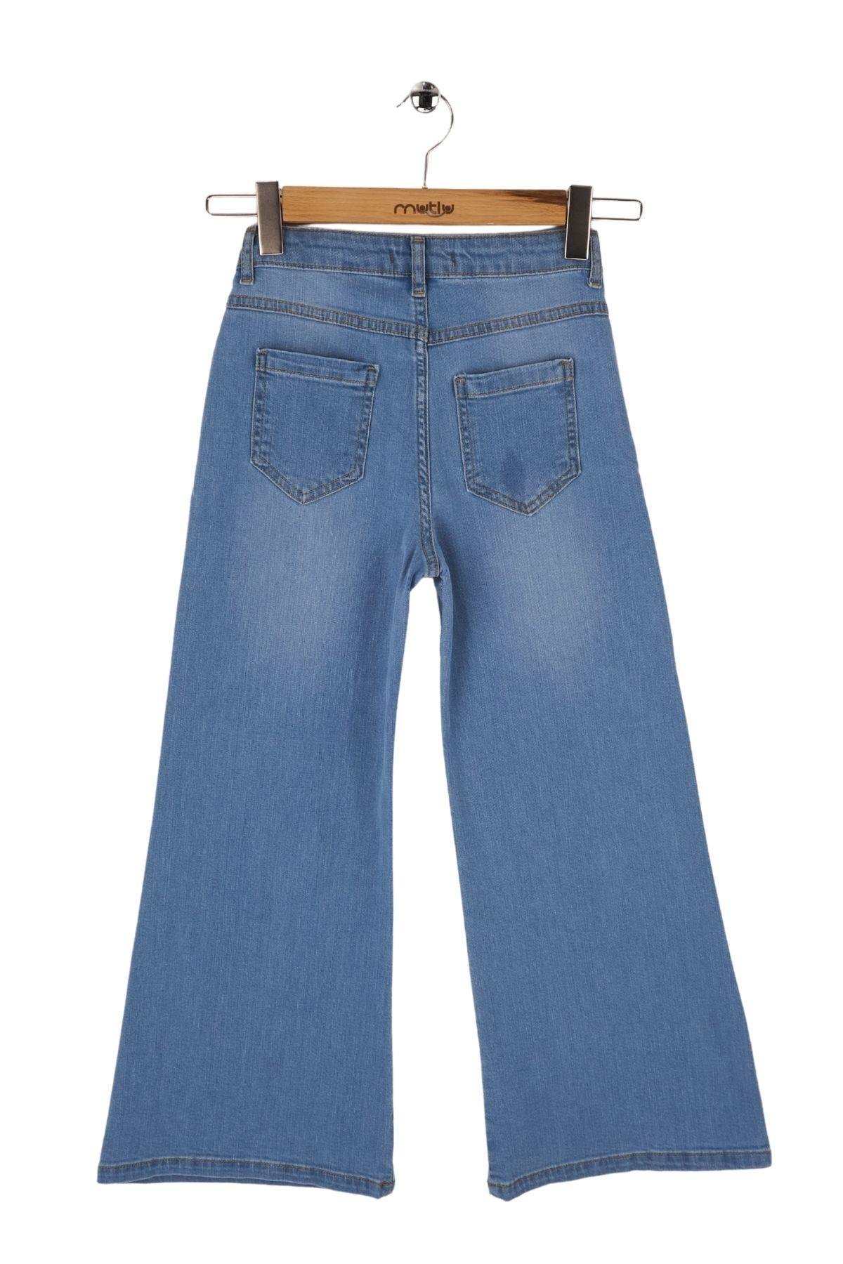 ÇİFT KEMERLİ GENİŞ PAÇA PANTOLON