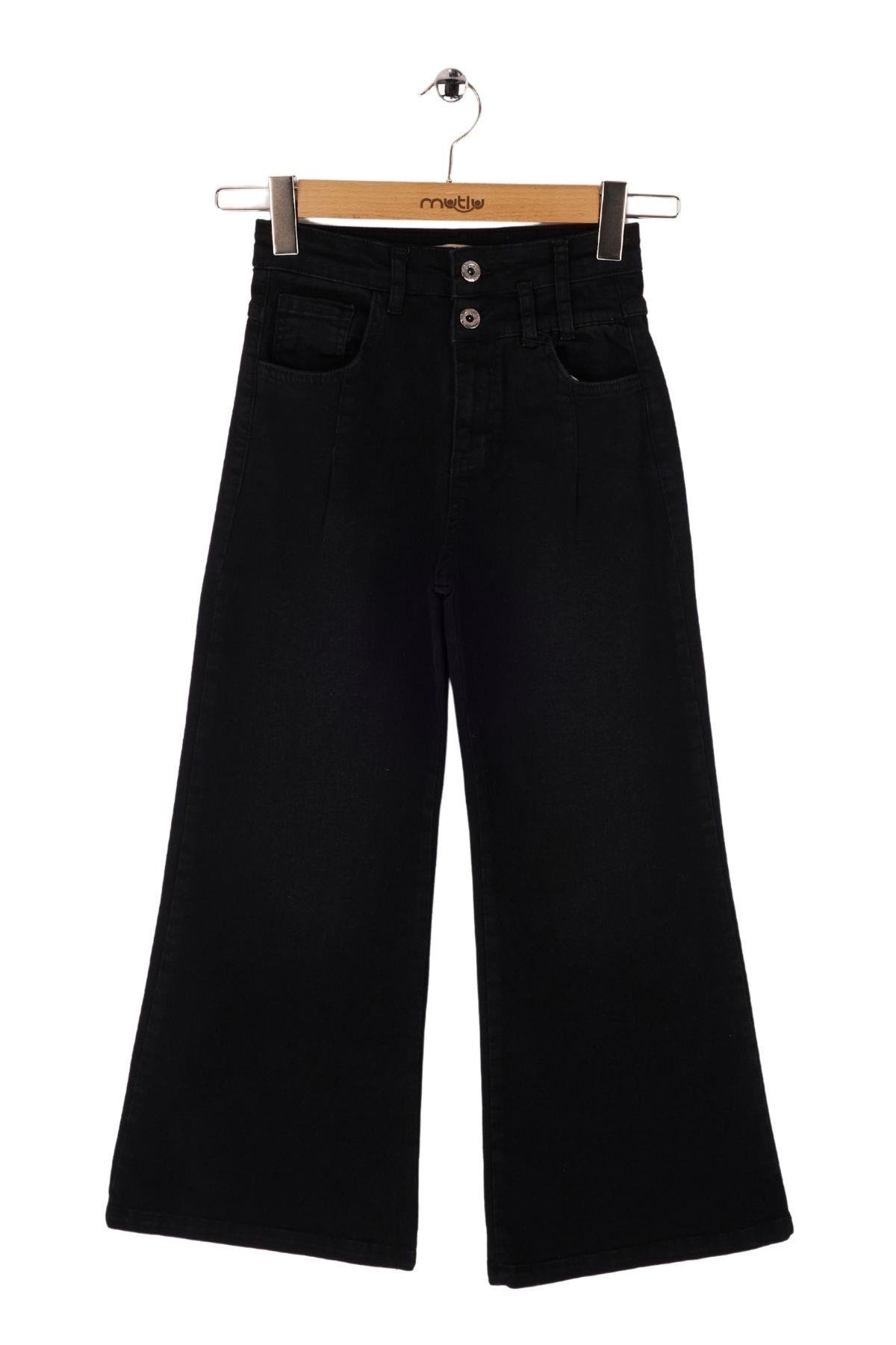 ÇİFT KEMERLİ GENİŞ PAÇA PANTOLON
