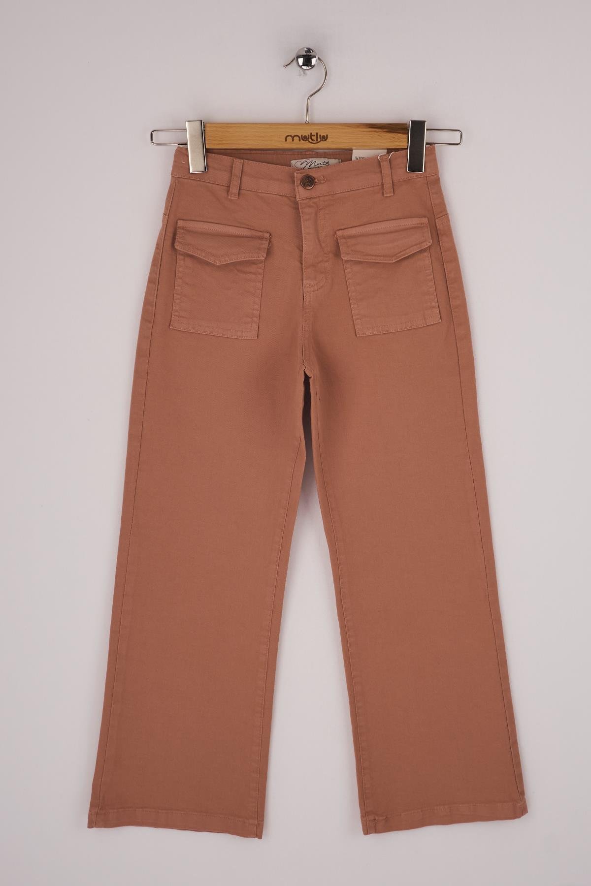 ÖN CEPLİ GABARDİN PANTOLON