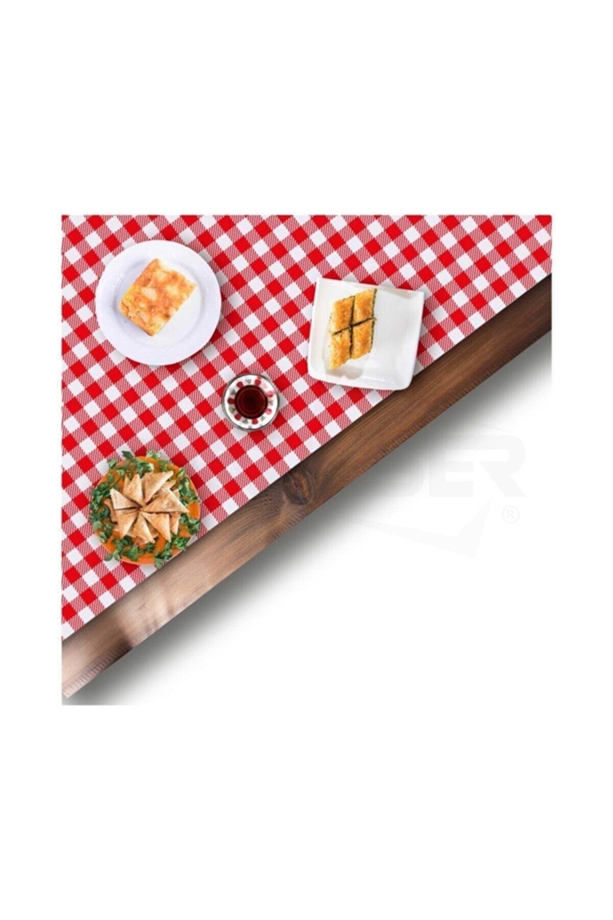 Tek Kullanımlık Masa ,aktivite Ve Piknik Örtüsü 3’lü Rulo 100x120 Pötükare Desenli