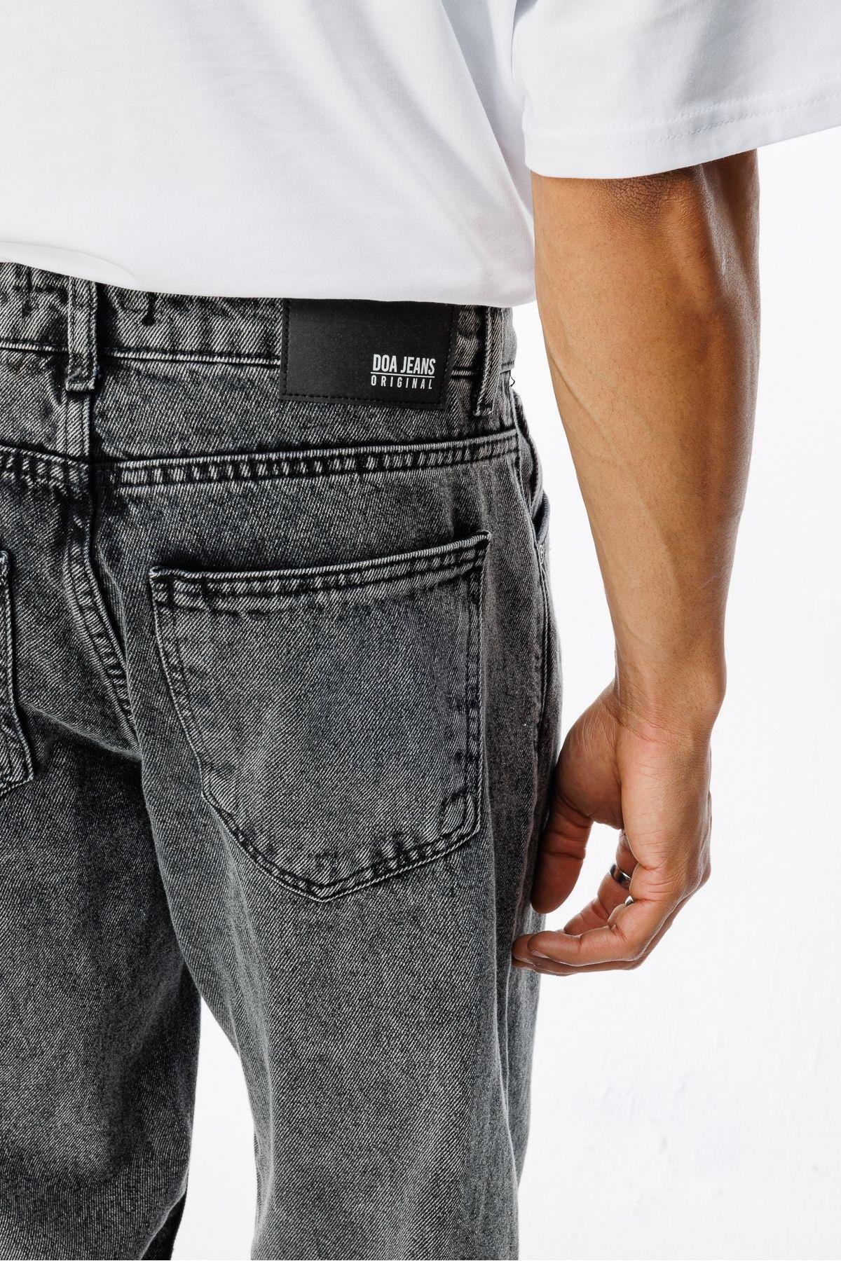 Erkek Yeni Sezon Baggy Fit Denim  Pantolon BG-1432