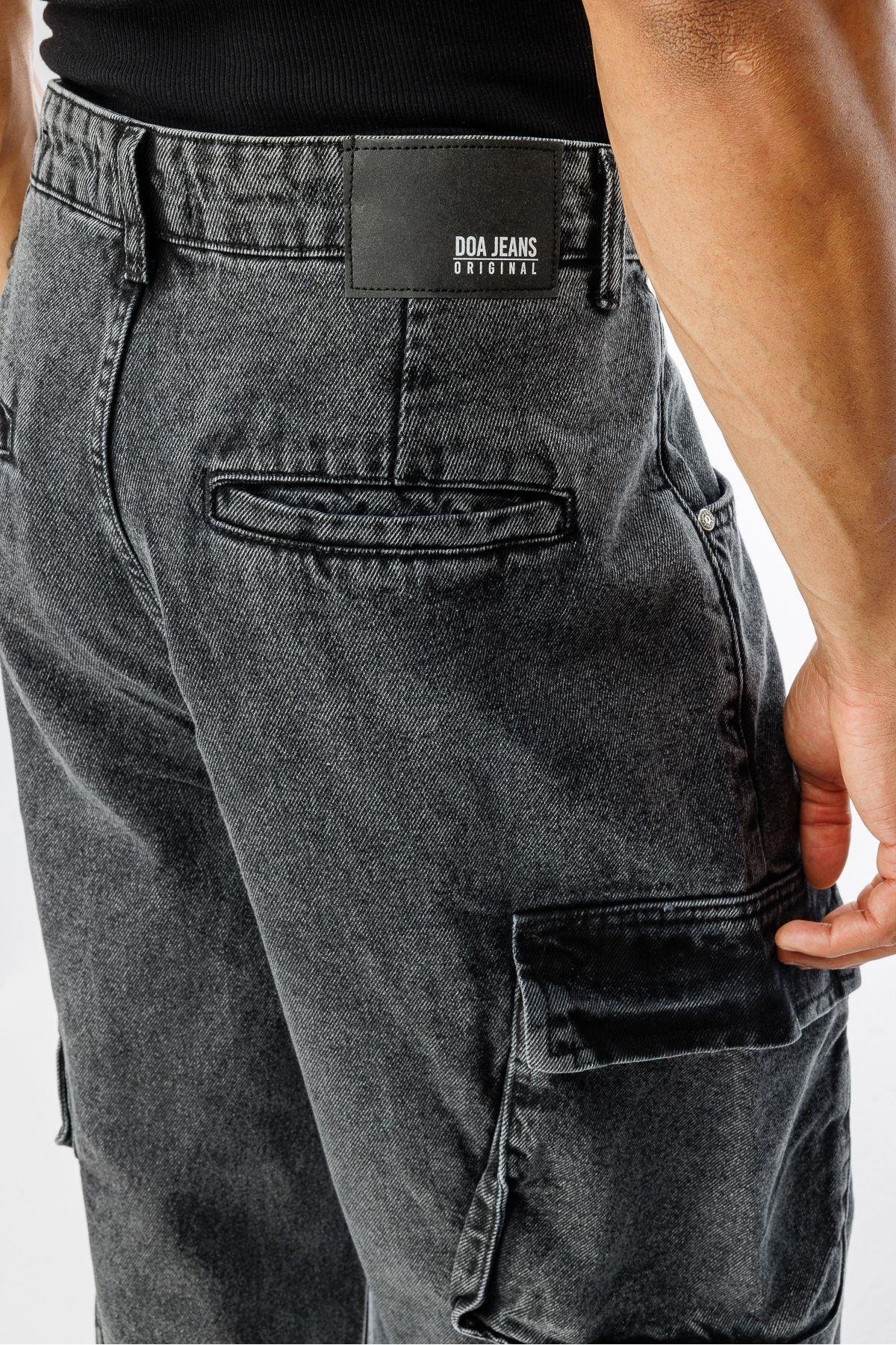 Erkek Yeni Sezon Baggy Fit Kargo Pantolon ABC-1439
