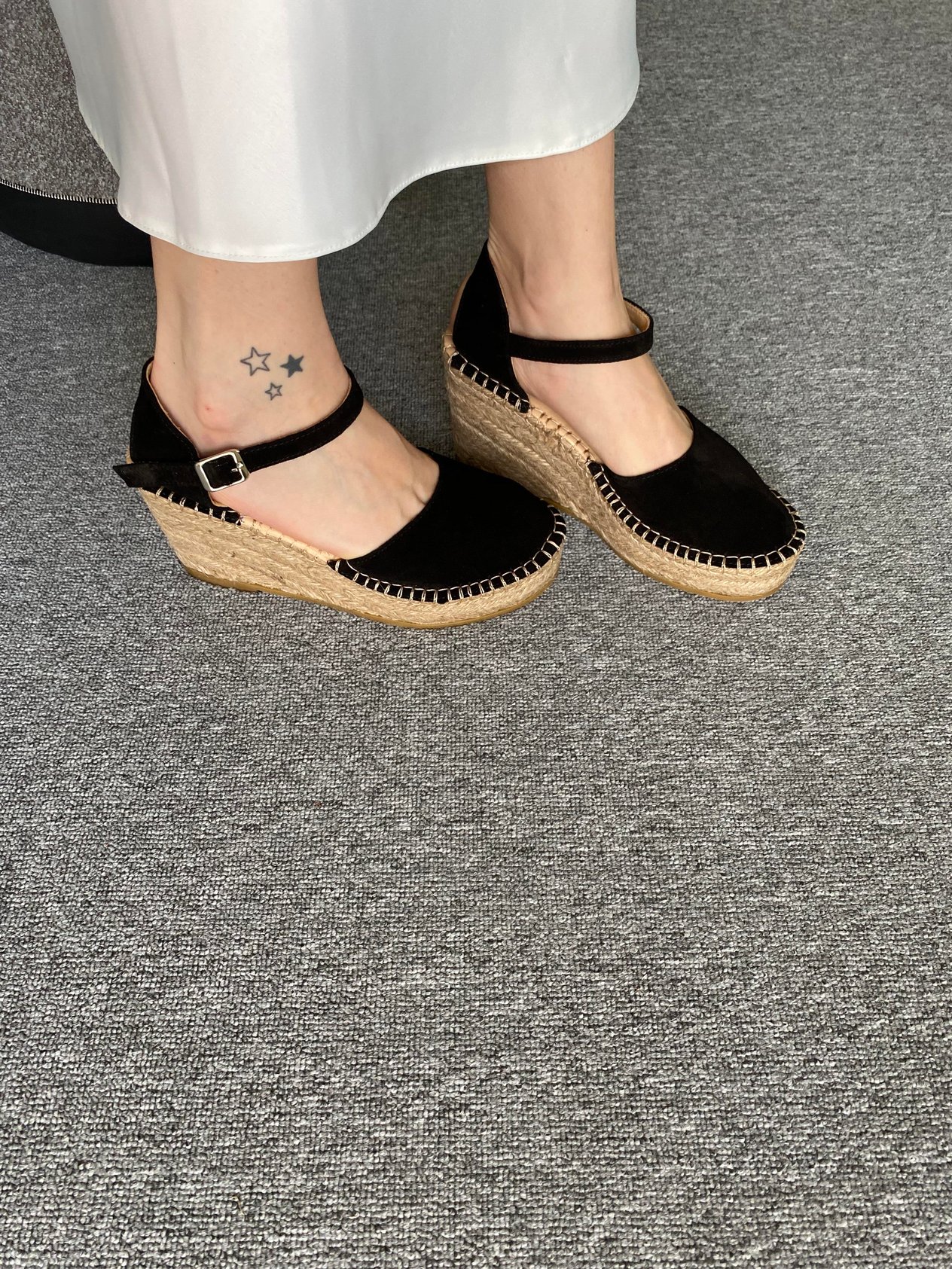 SİYAH DOLGU TOPUK ESPADRİL