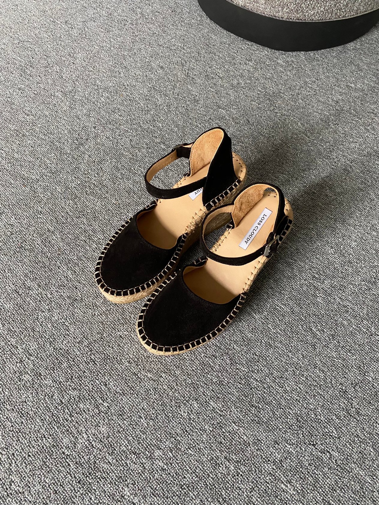 SİYAH DOLGU TOPUK ESPADRİL