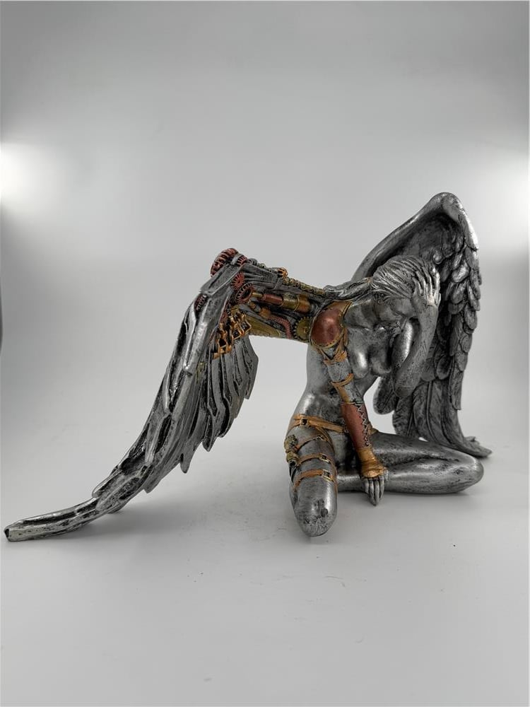 STEAMPUNK MELEK FİGÜRÜ