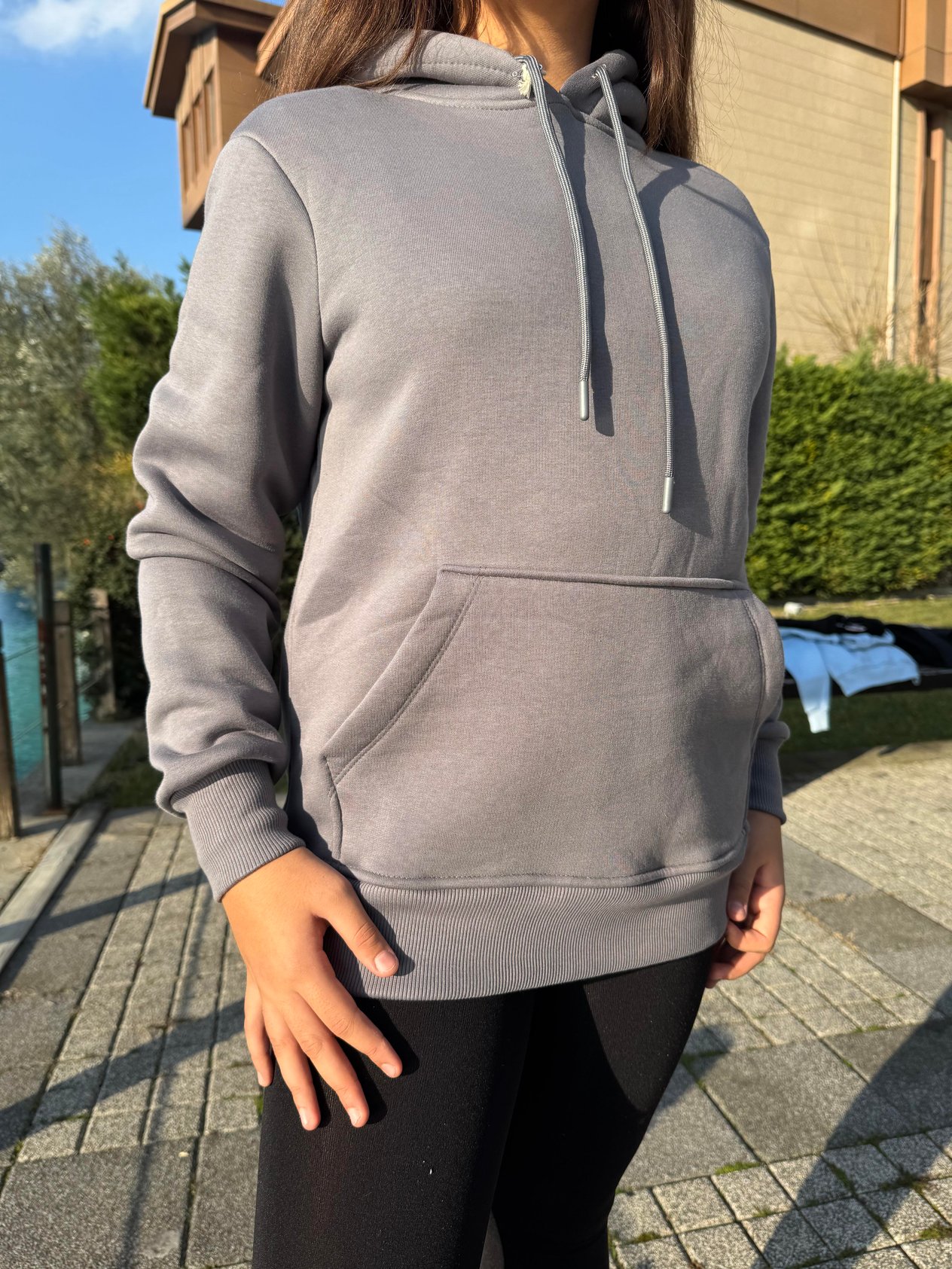 Kadın 3 iplik şardonlu sweat