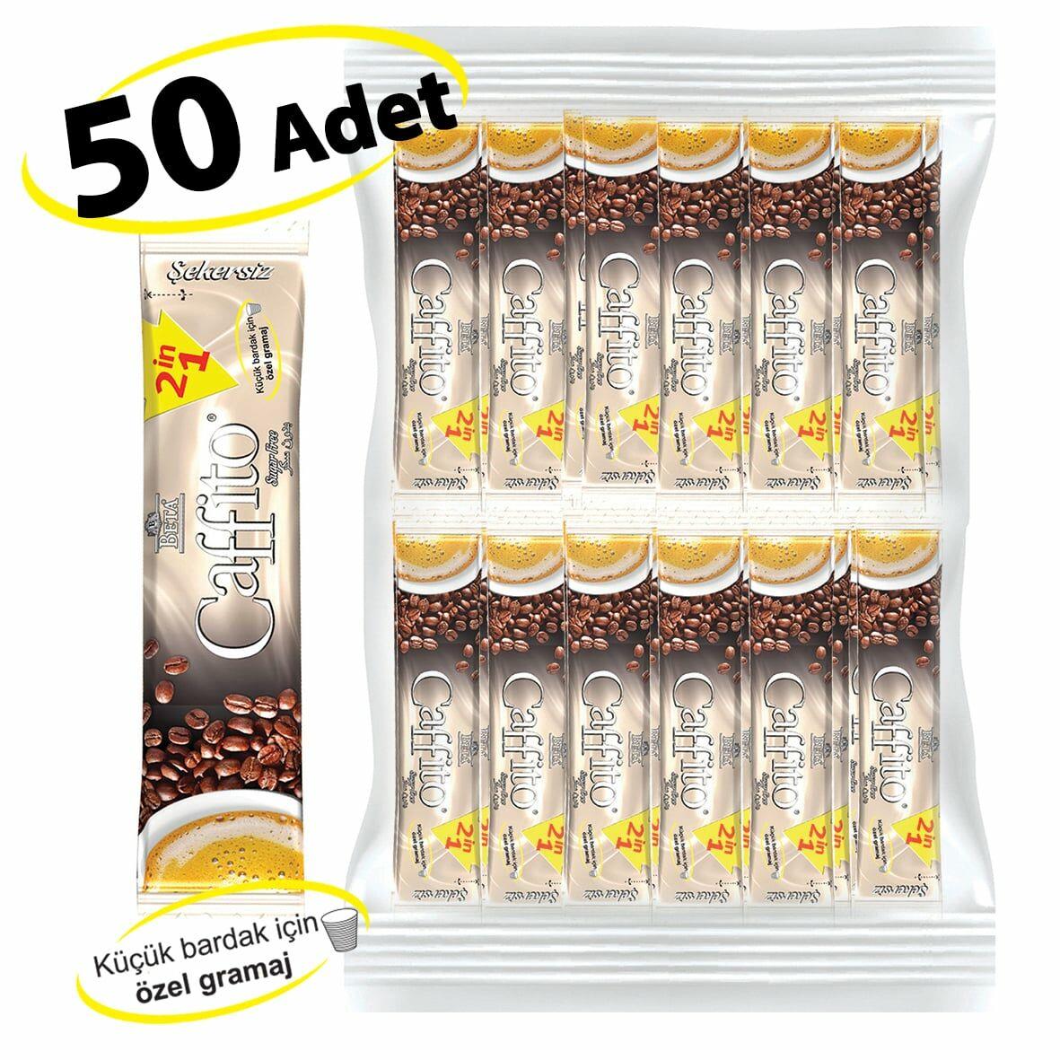 Beta Caffito 2 in 1 Classic İkramlık Küçük Boy 50 Adet x 8 GR