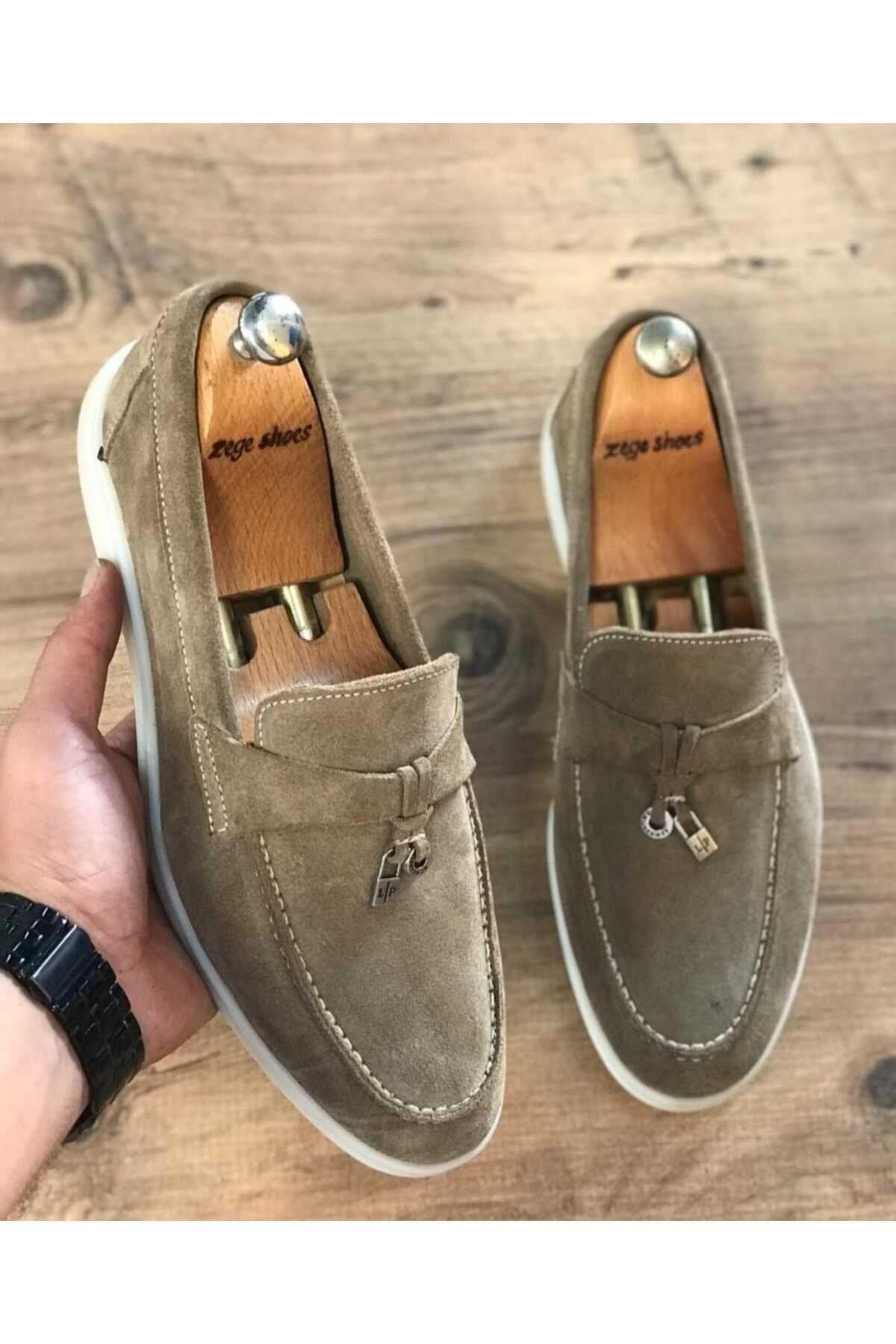 Hakiki Deri Erkek İçi Dışı Hakiki Deri Casual Loafer Yazlık Ayakkabı Koku Terleme Yapmaz Garantili