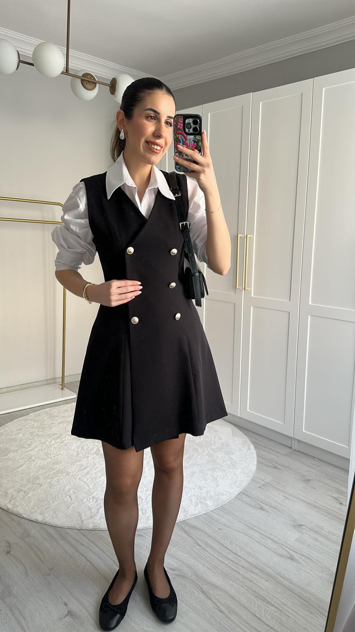 OVERSIZE PREMIUM BEYAZ GOMLEK