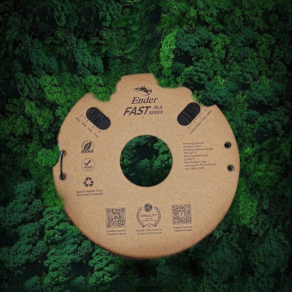 Creality Ender Fast PLA Filament Ateş Kırmızı 1.75mm 1kg