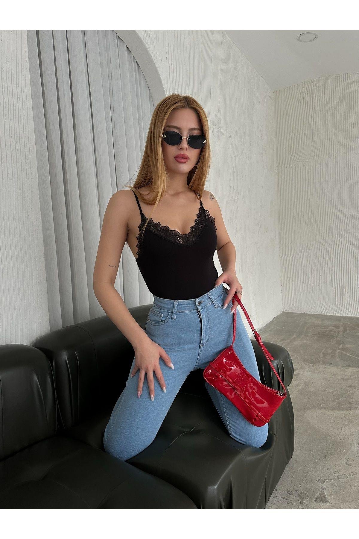 Skinny Jean Kadın Dar Paça Jean