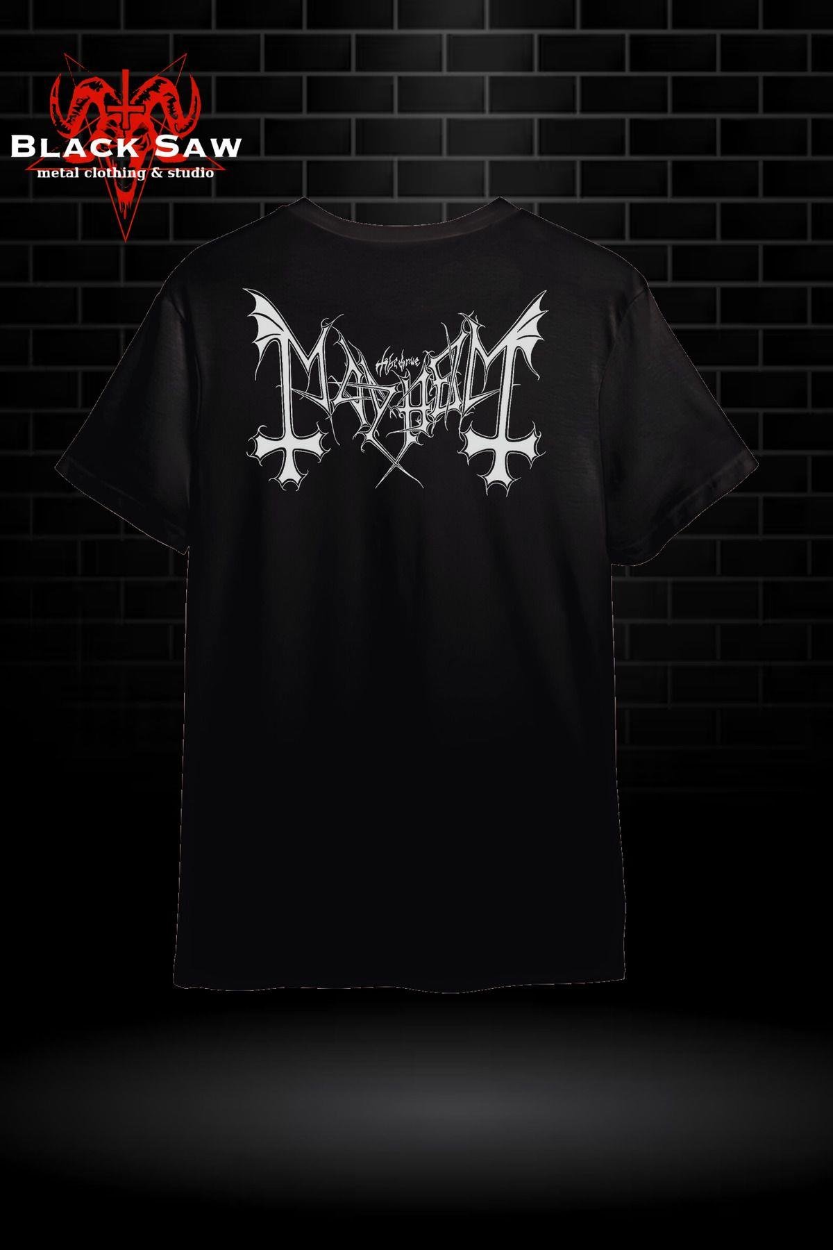 Mayhem Pure F*ckin Armageddon Black Metal Tshirt