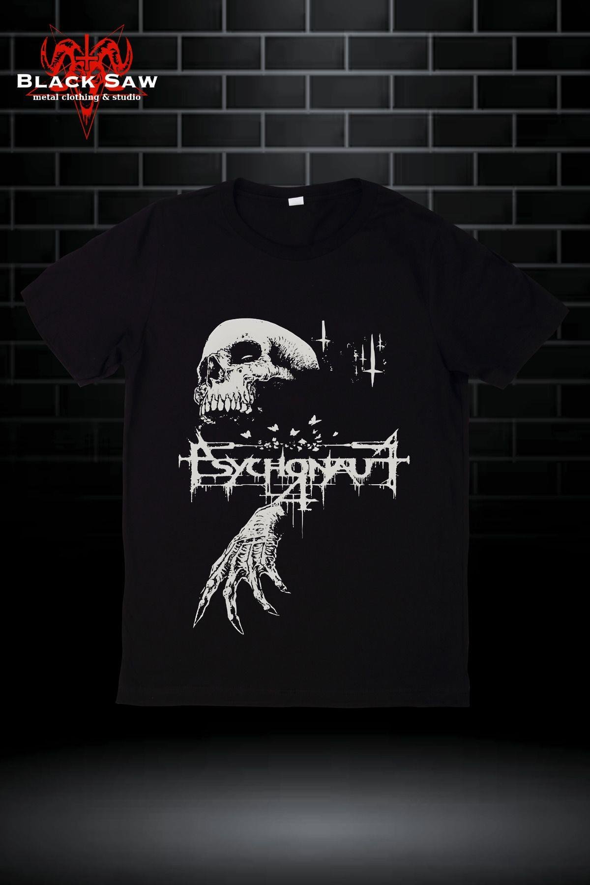 Psychonaut 4 DSBM Black Metal Tshirt