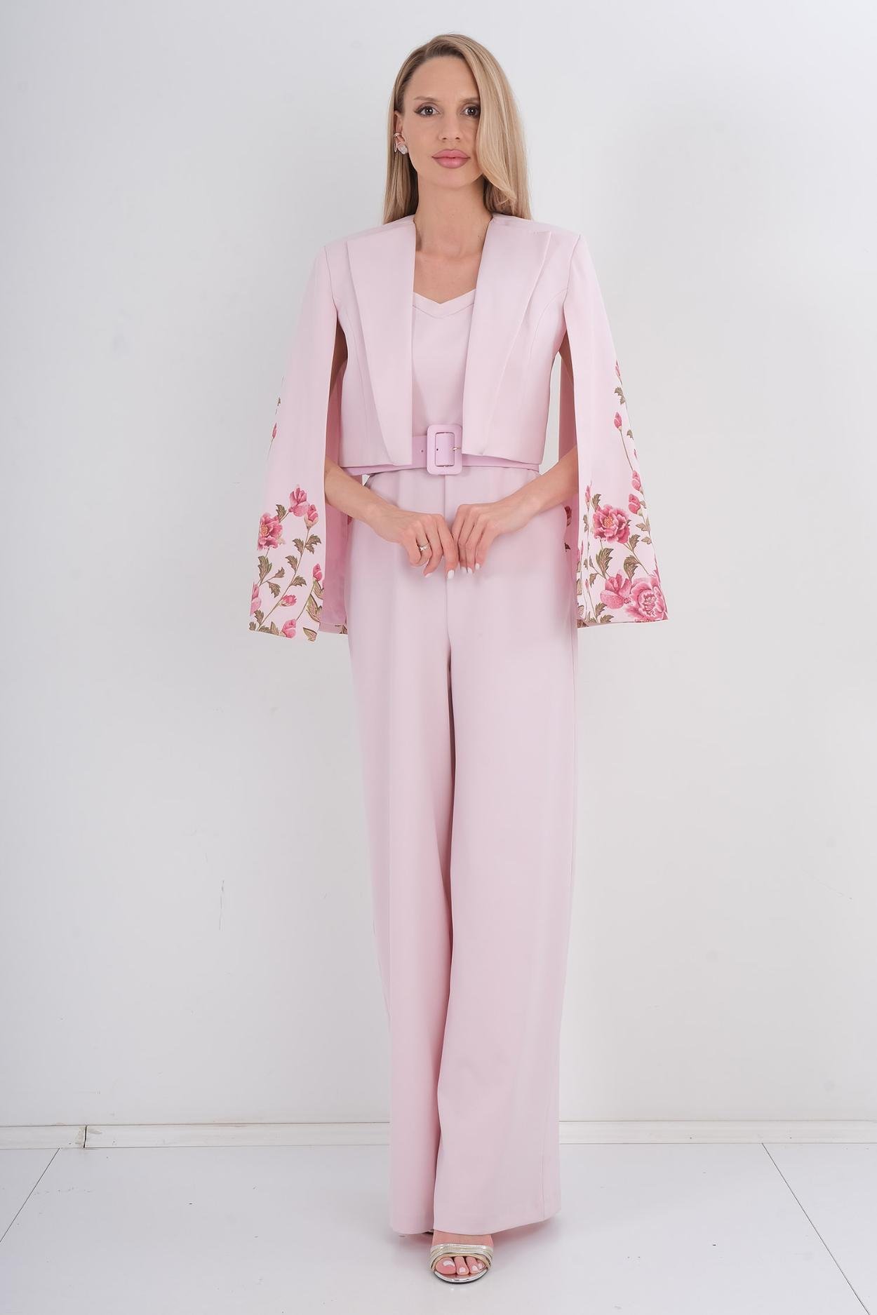 Favori Günlük Giyim Takım Elbise Pembe