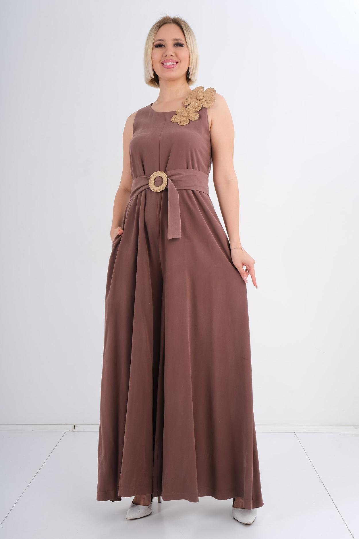 Favori Casual Jumpsuits Brown