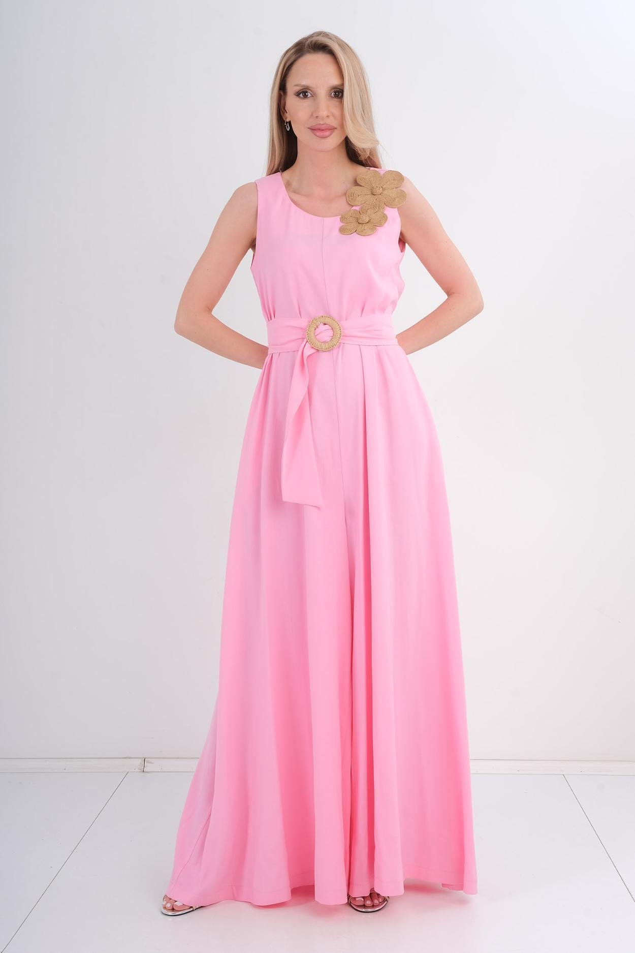 Favori Günlük Giyim Tulum Pembe