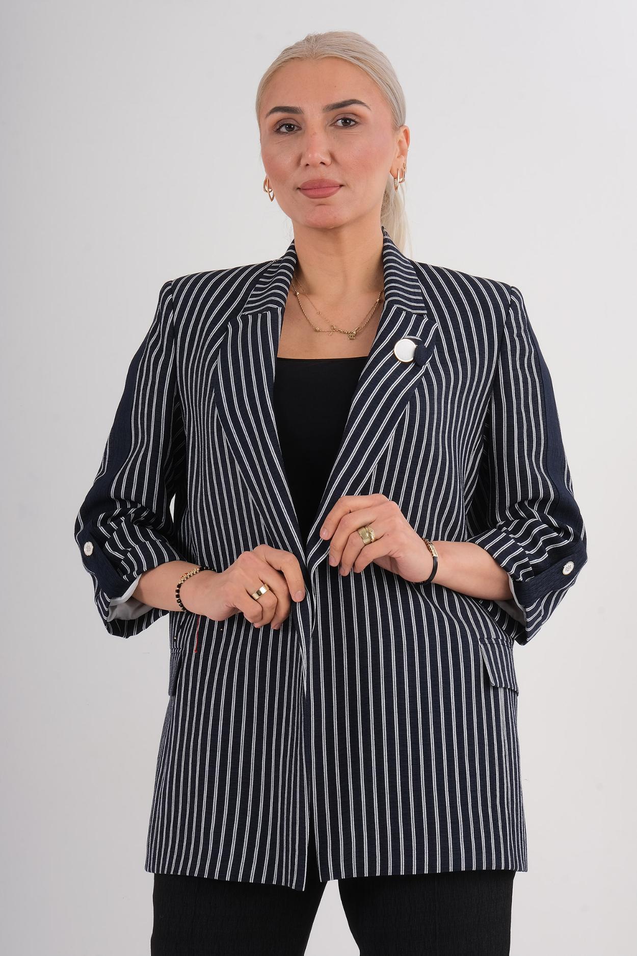 Gilda Günlük Giyim Ceket Lacivert