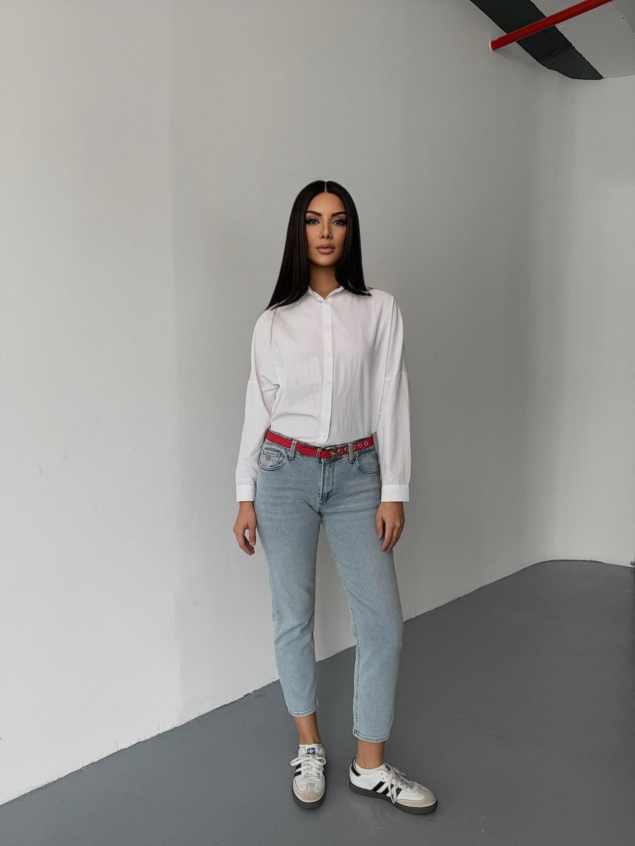 Günlük Giyim Denim Pantolon Mavi