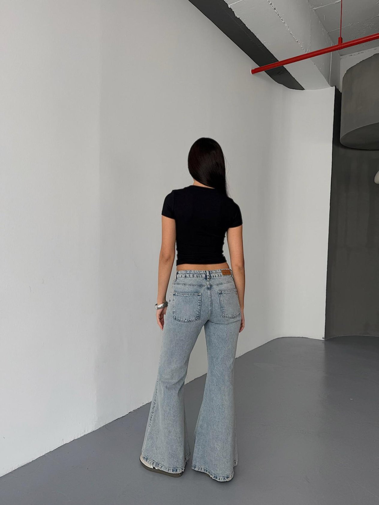 Günlük Giyim Denim Pantolon Mavi