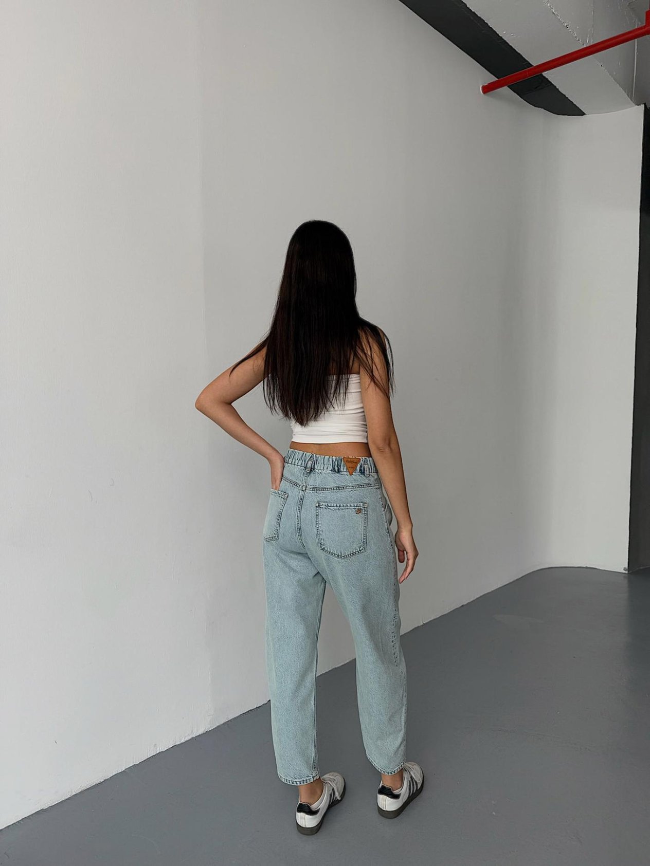 Günlük Giyim Denim Pantolon Mavi