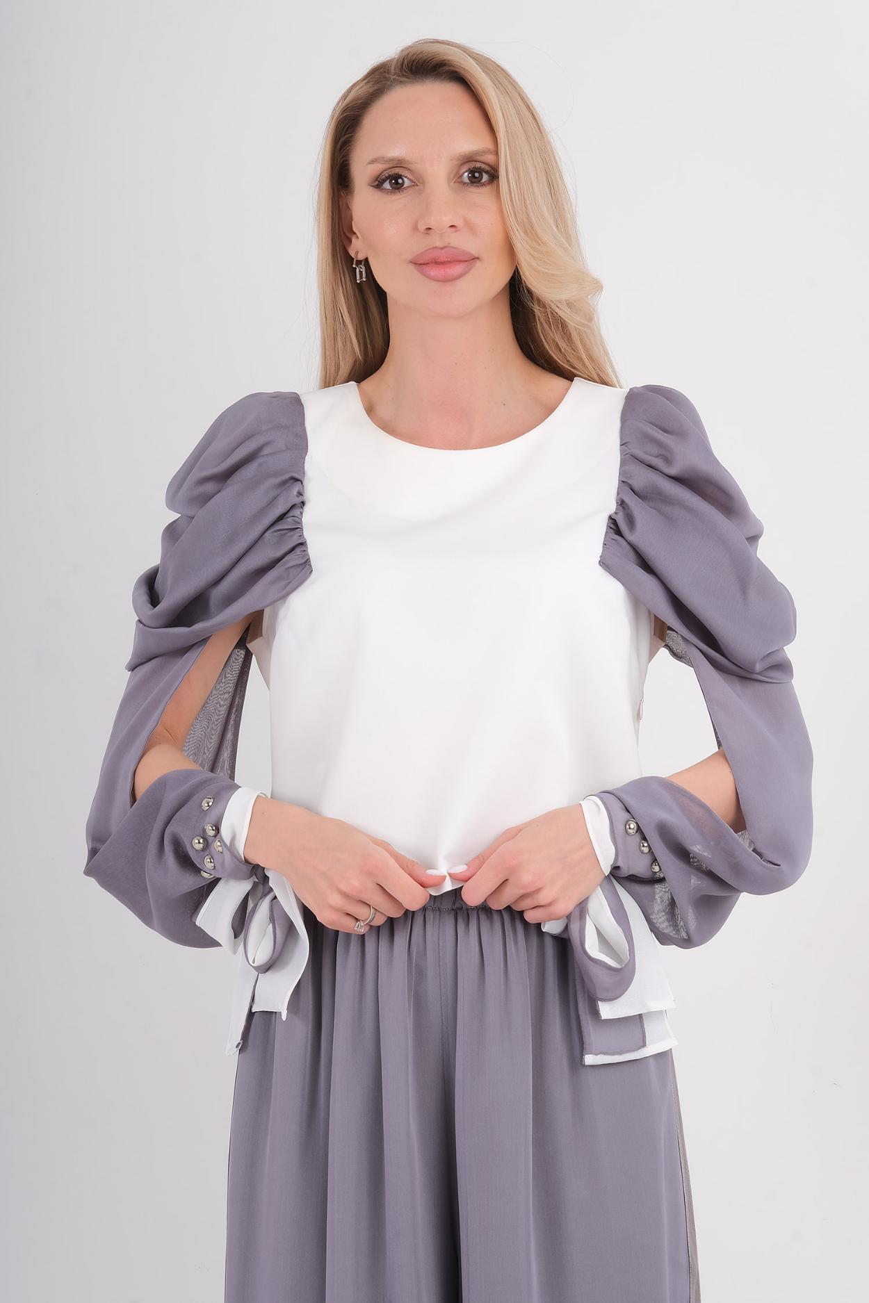 Miarte Casual Blouses Grey