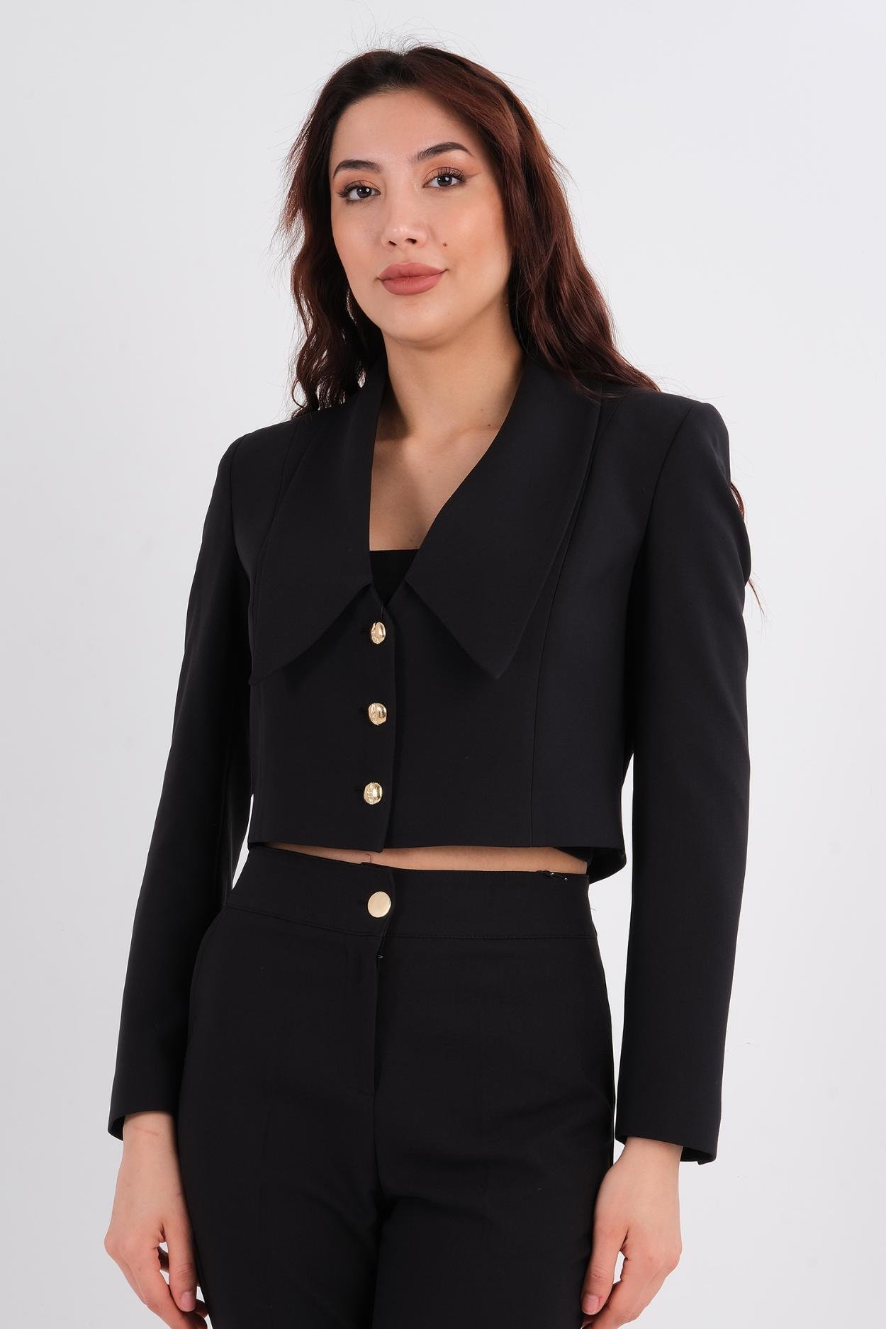 Modaİlgi Günlük Giyim Ceket Siyah