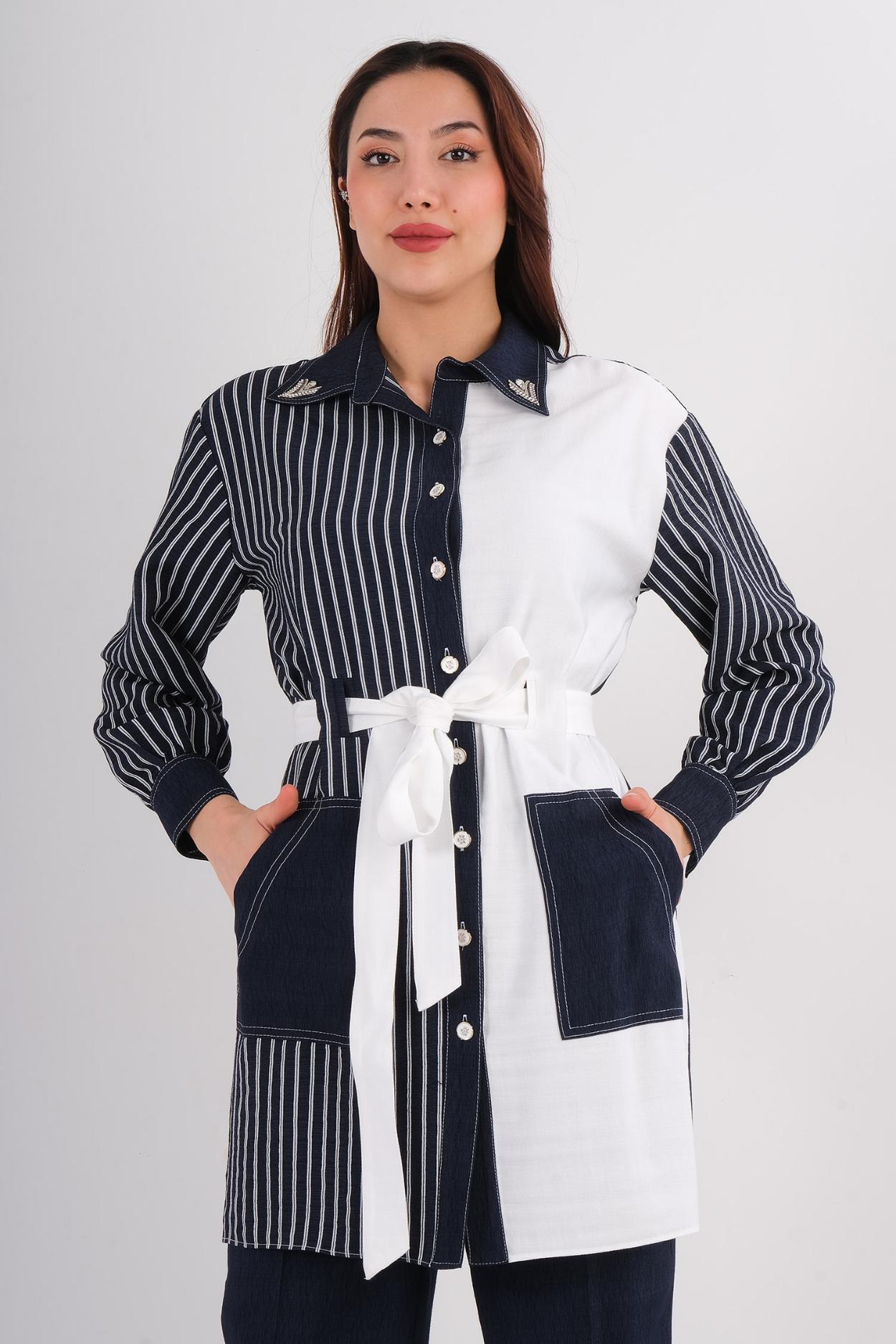 Modaİlgi Günlük Giyim Tunik Lacivert