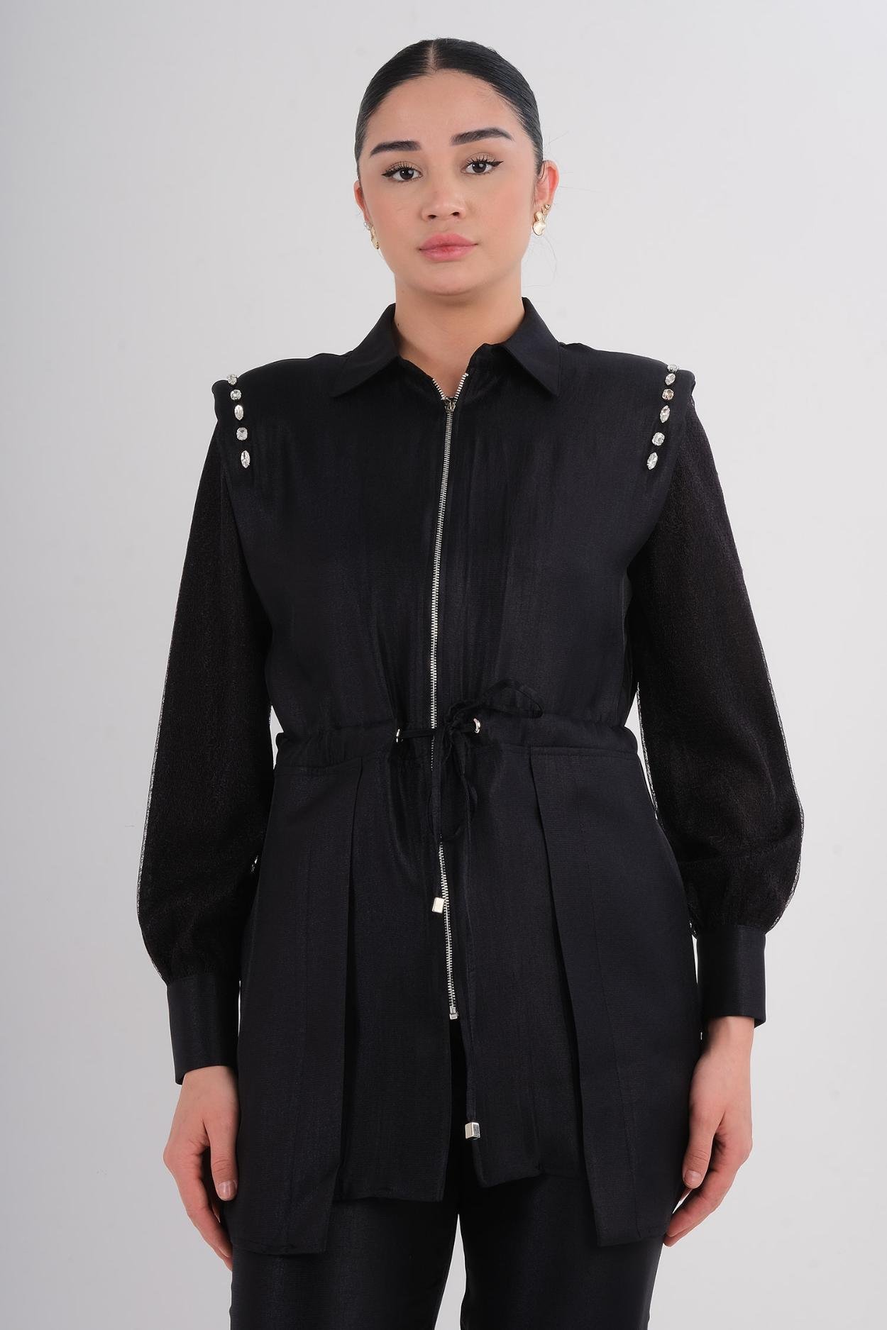 Modaİlgi Günlük Giyim Tunik Siyah