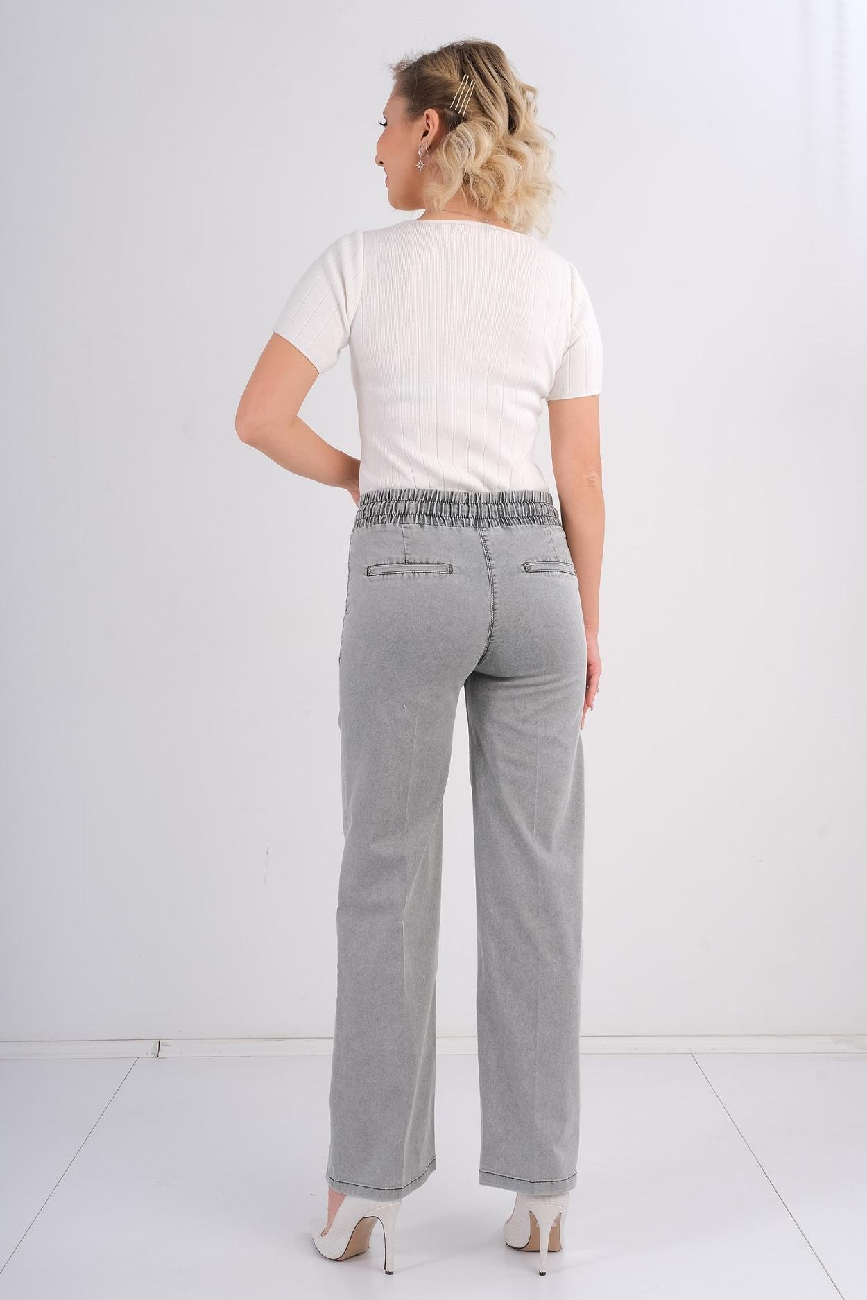 Mosento Günlük Giyim Denim Pantolon Yeşil