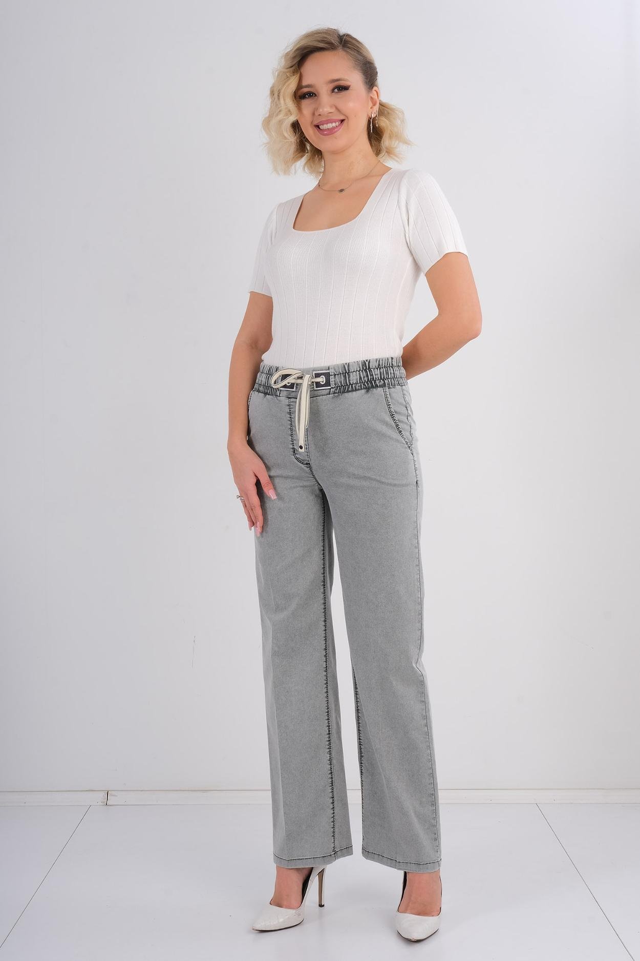 Mosento Günlük Giyim Denim Pantolon Yeşil
